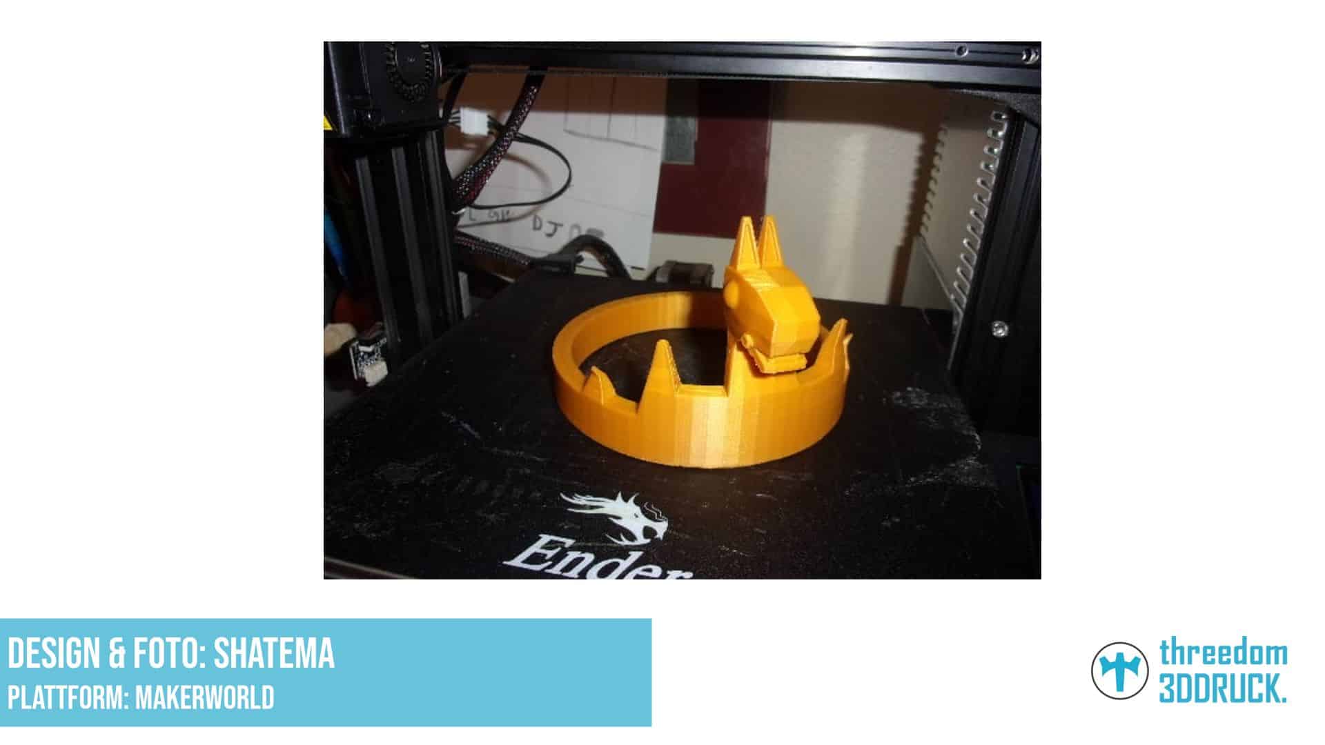 Fortnite-Siegkrone mit Standfuß