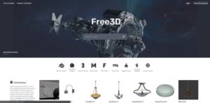 free3D Vorlagen für 3D Drucker