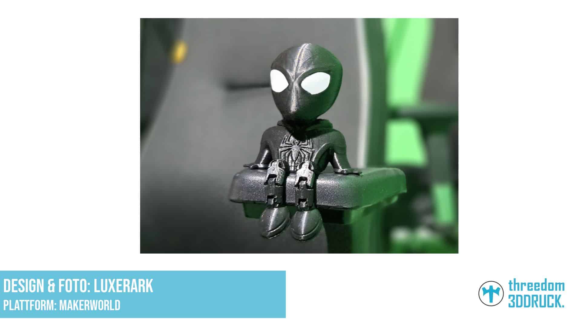 Gelenkiger Spiderman-Figurenmodell