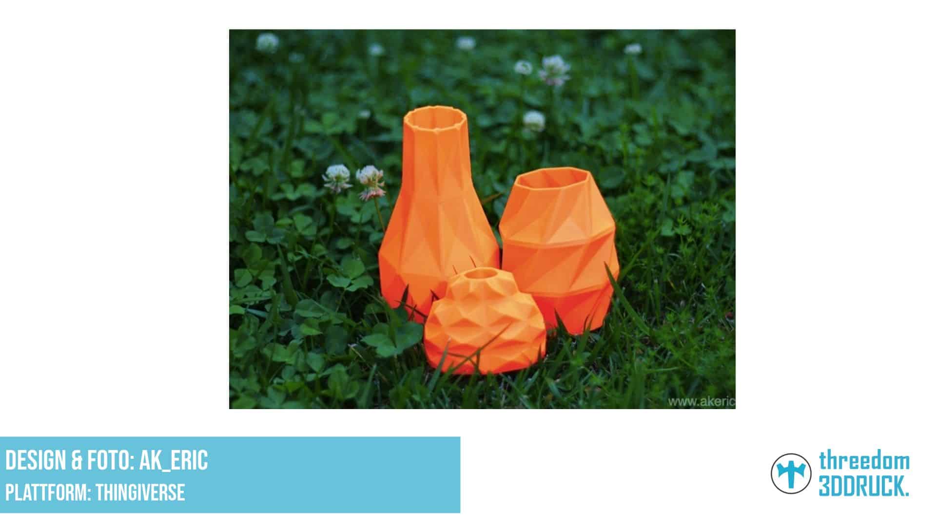 Vase Trifecta – Geometrische Dreier-Vasenkollektion