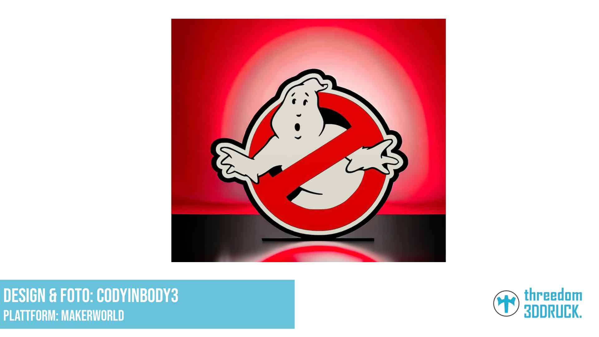 Ghostbusters LED-Wandleuchte