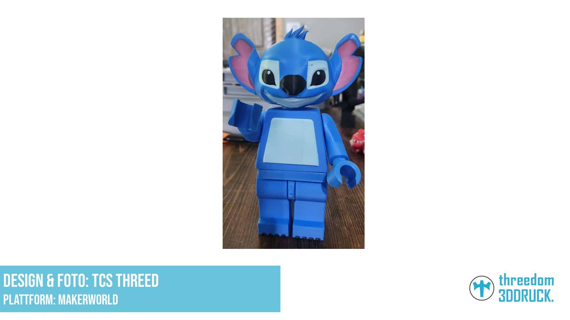 Großformatiger Brick-Stitch-Figurenbaukasten