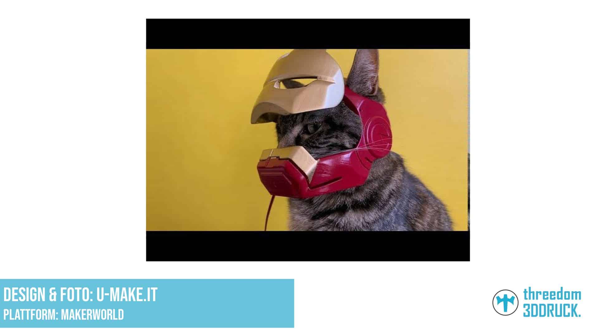 Katzenhelm Ironman-Design