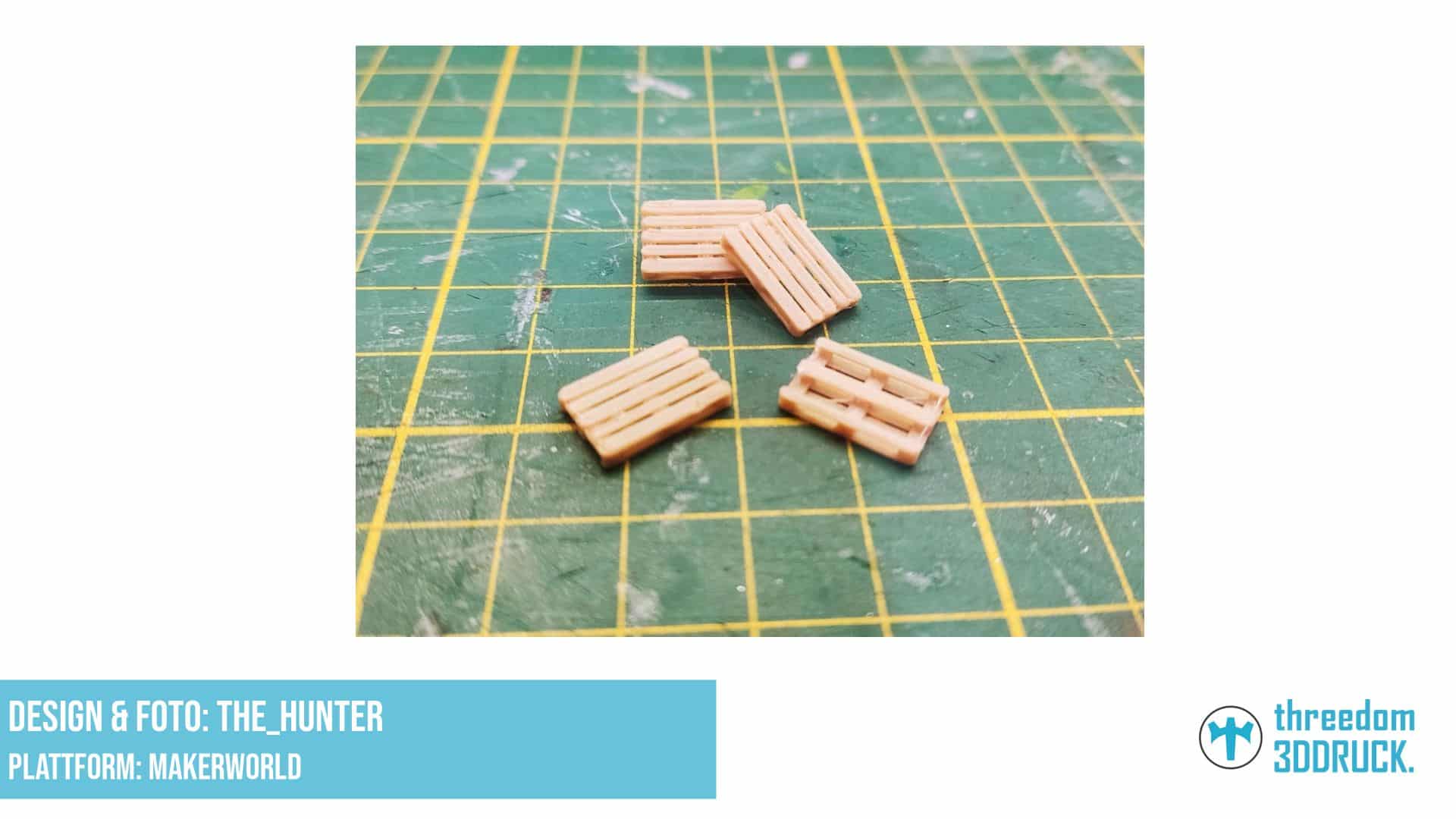 H0 Europalette für Modelleisenbahn