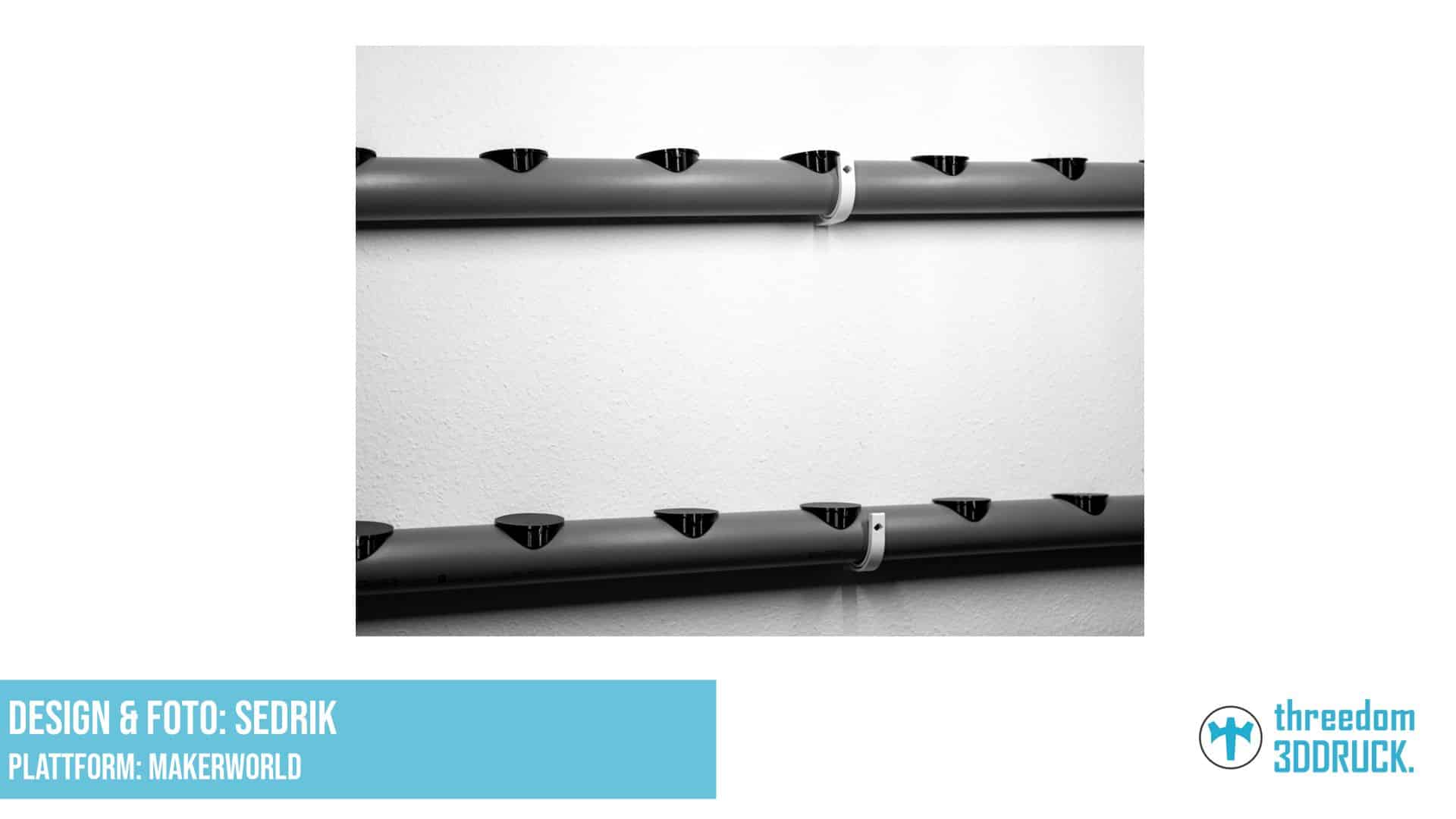 Hydroponik-Einsatz für DIN75-Rohre