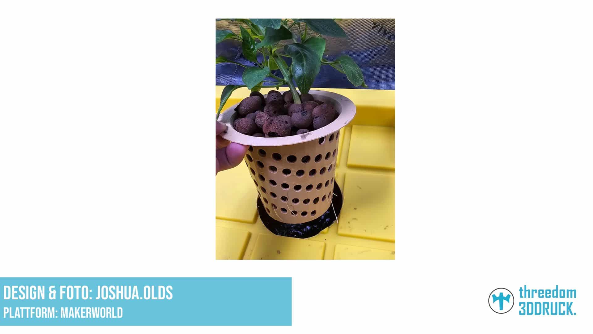 Hydroponik Mesh-Netzbecher für DWC-Systeme