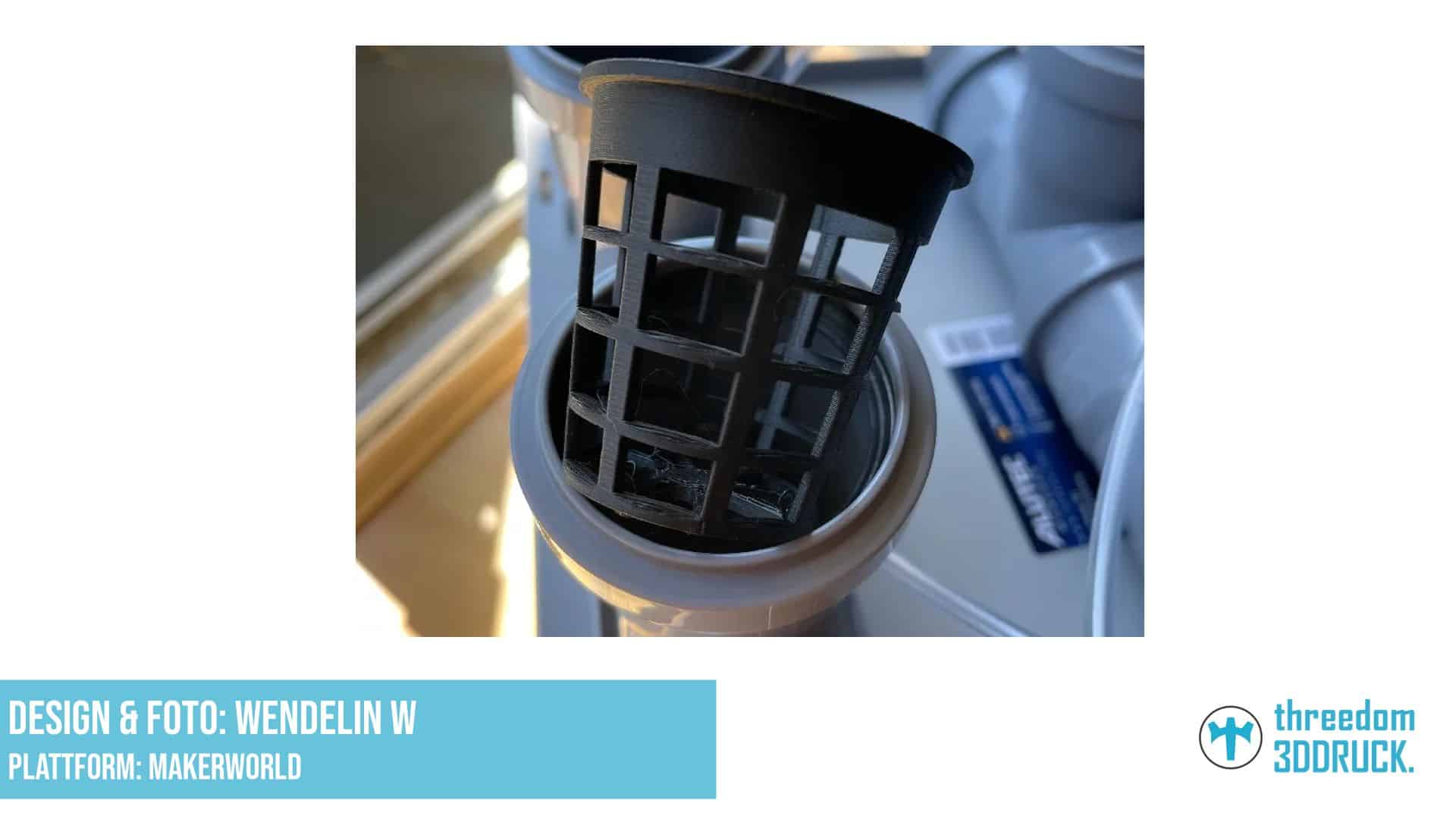 Hydroponik-Topf für HT-Rohr DN50