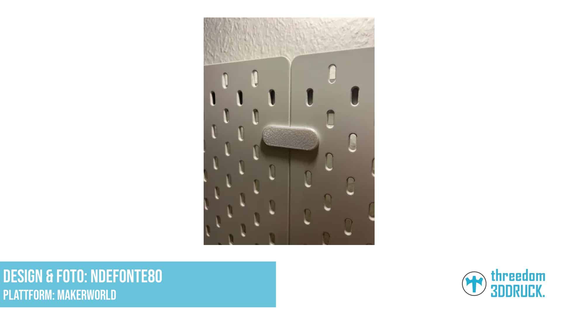 IKEA Skadis Verbindungsstück