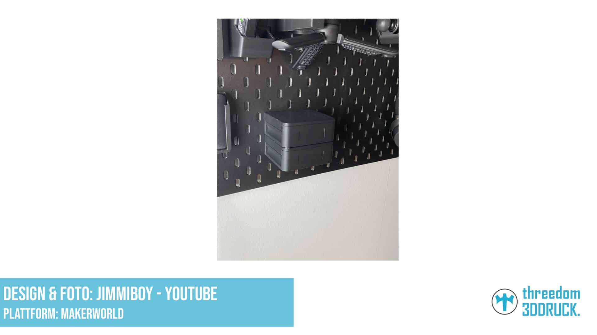 IKEA Skadis Kleinteile-Organizerbox