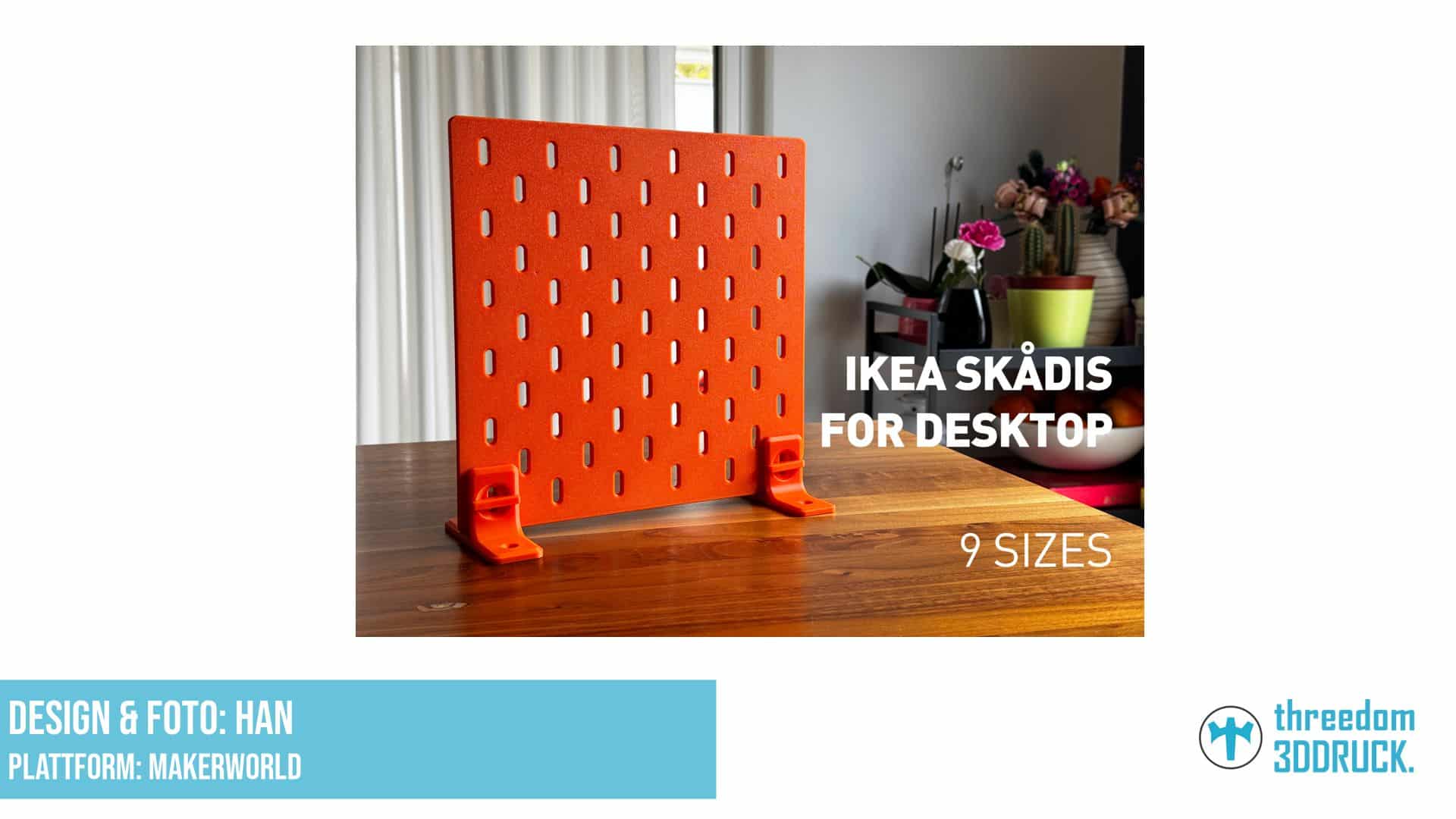 IKEA SKADIS Schreibtischständer