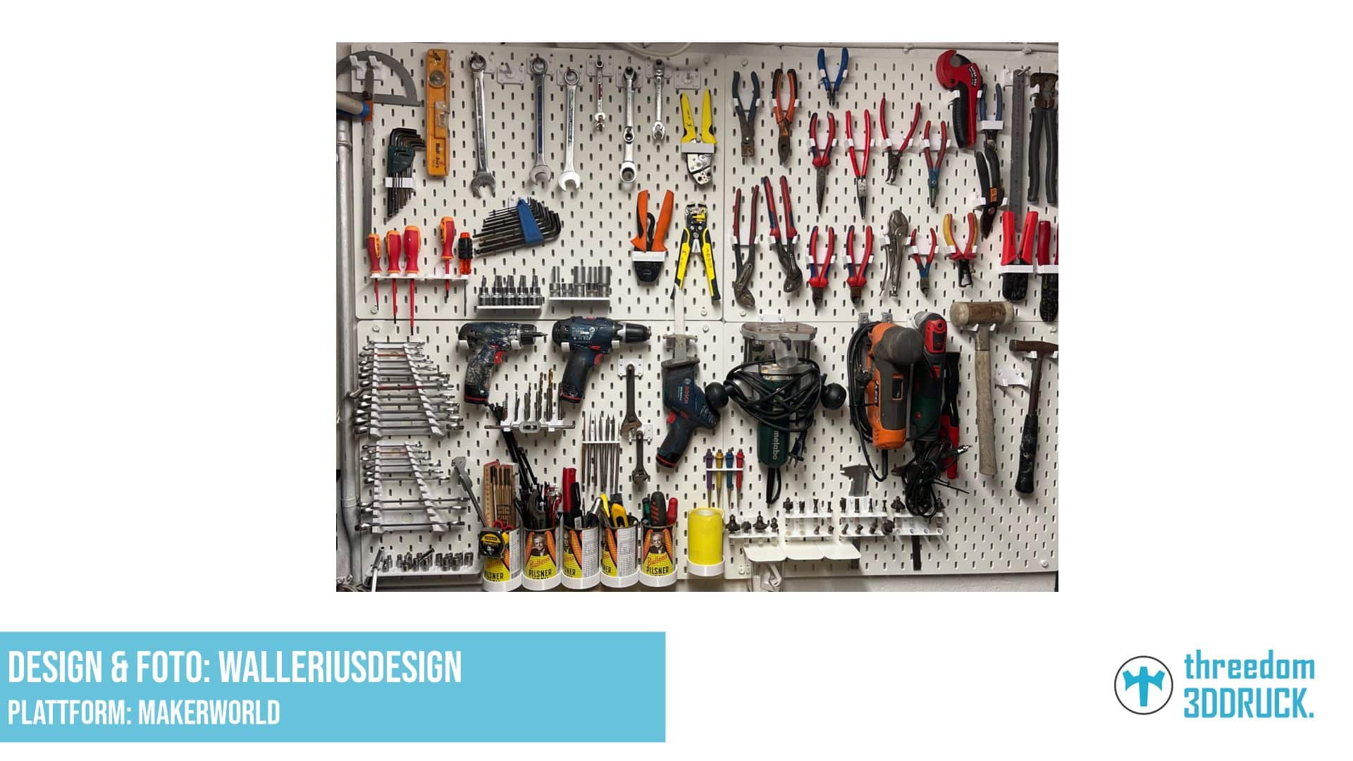 IKEA Skådis Garage-Organizer-Set