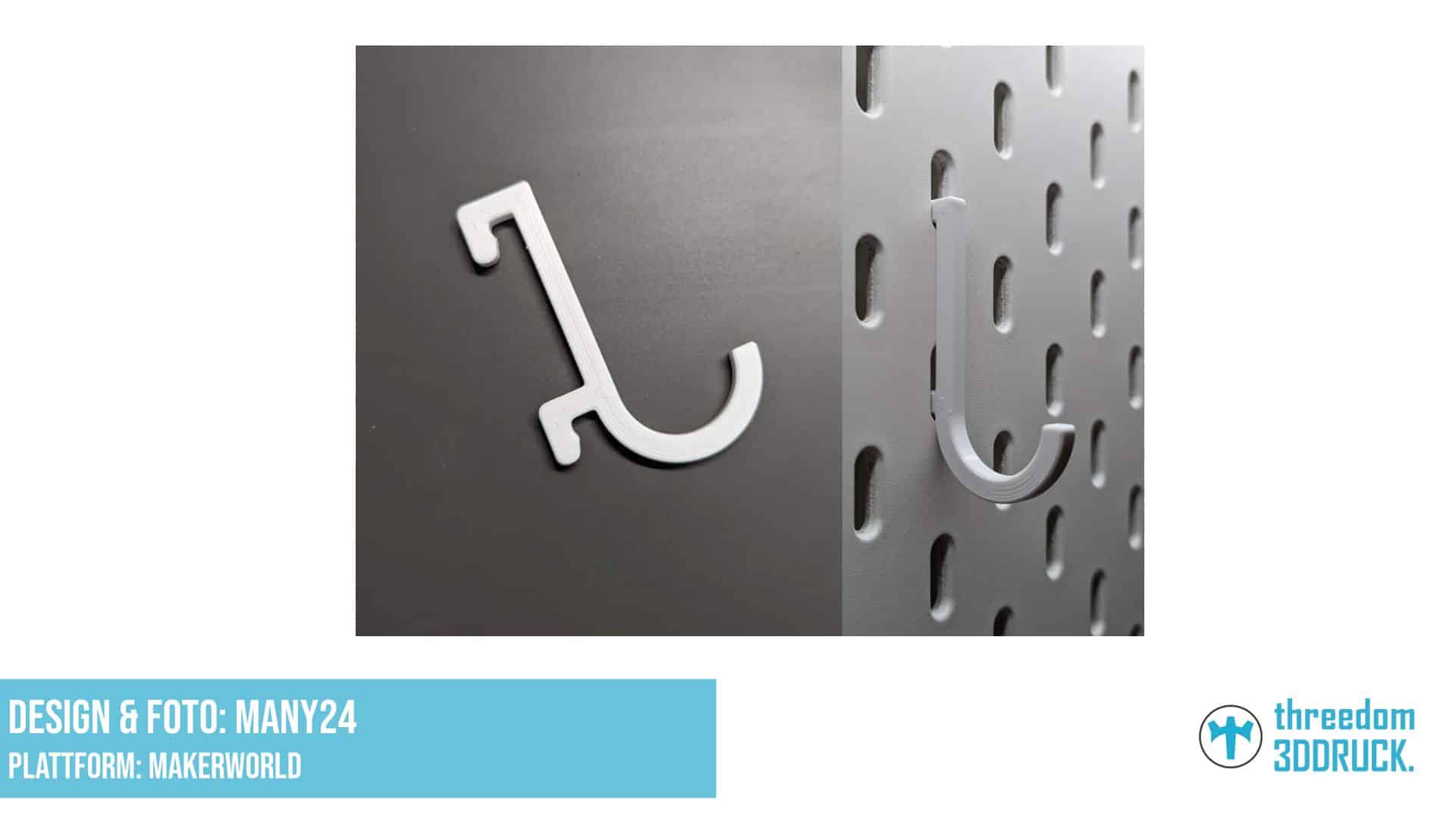 IKEA Skadis Hakenhalterung