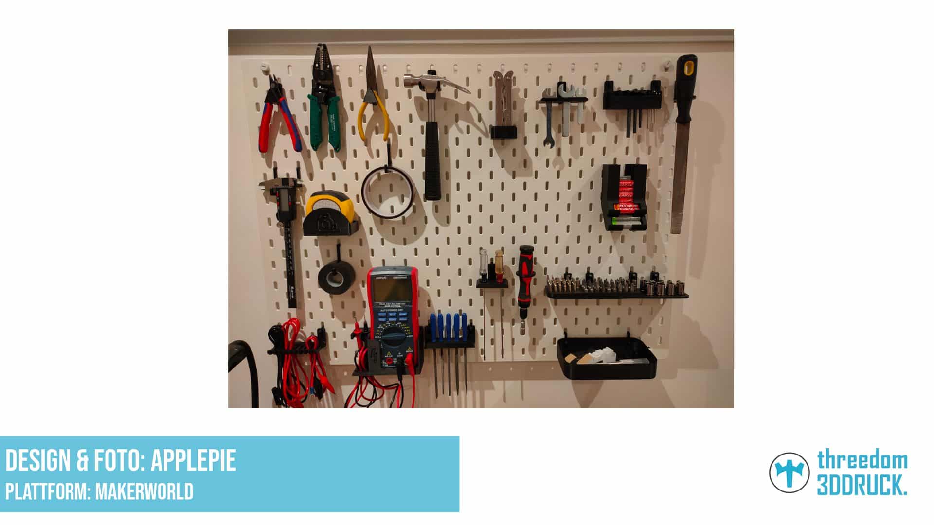 IKEA Skadis Werkzeug-Halterungsset