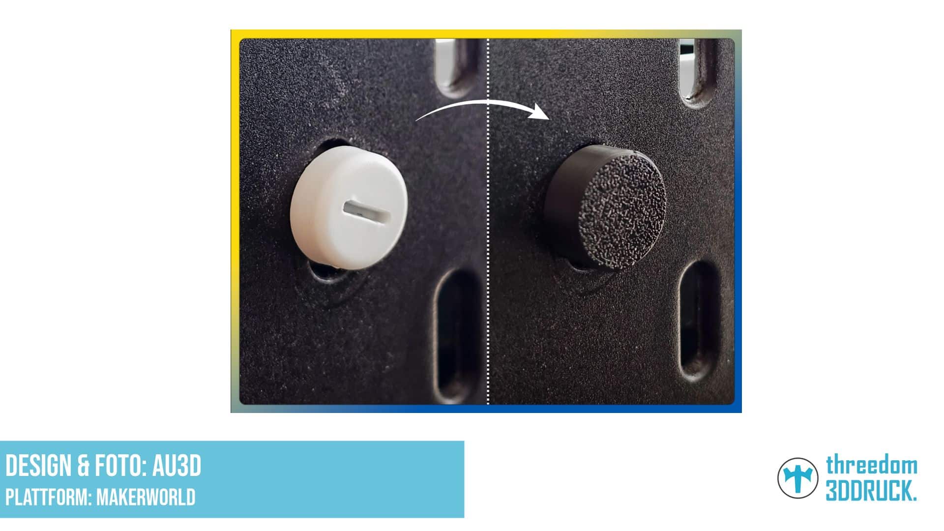 Schraubenabdeckung für IKEA Skadis