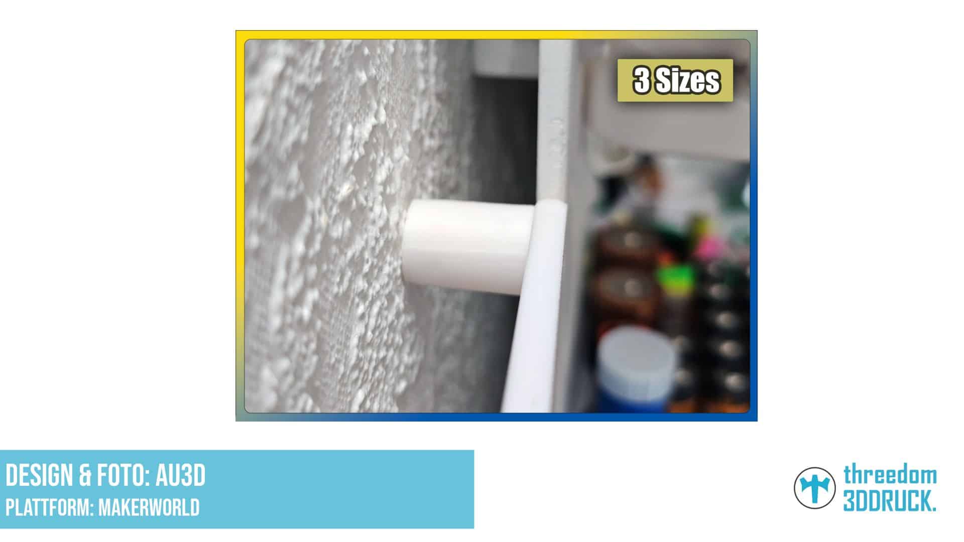 IKEA Skadis Abstandshalter für Schraubenmontage