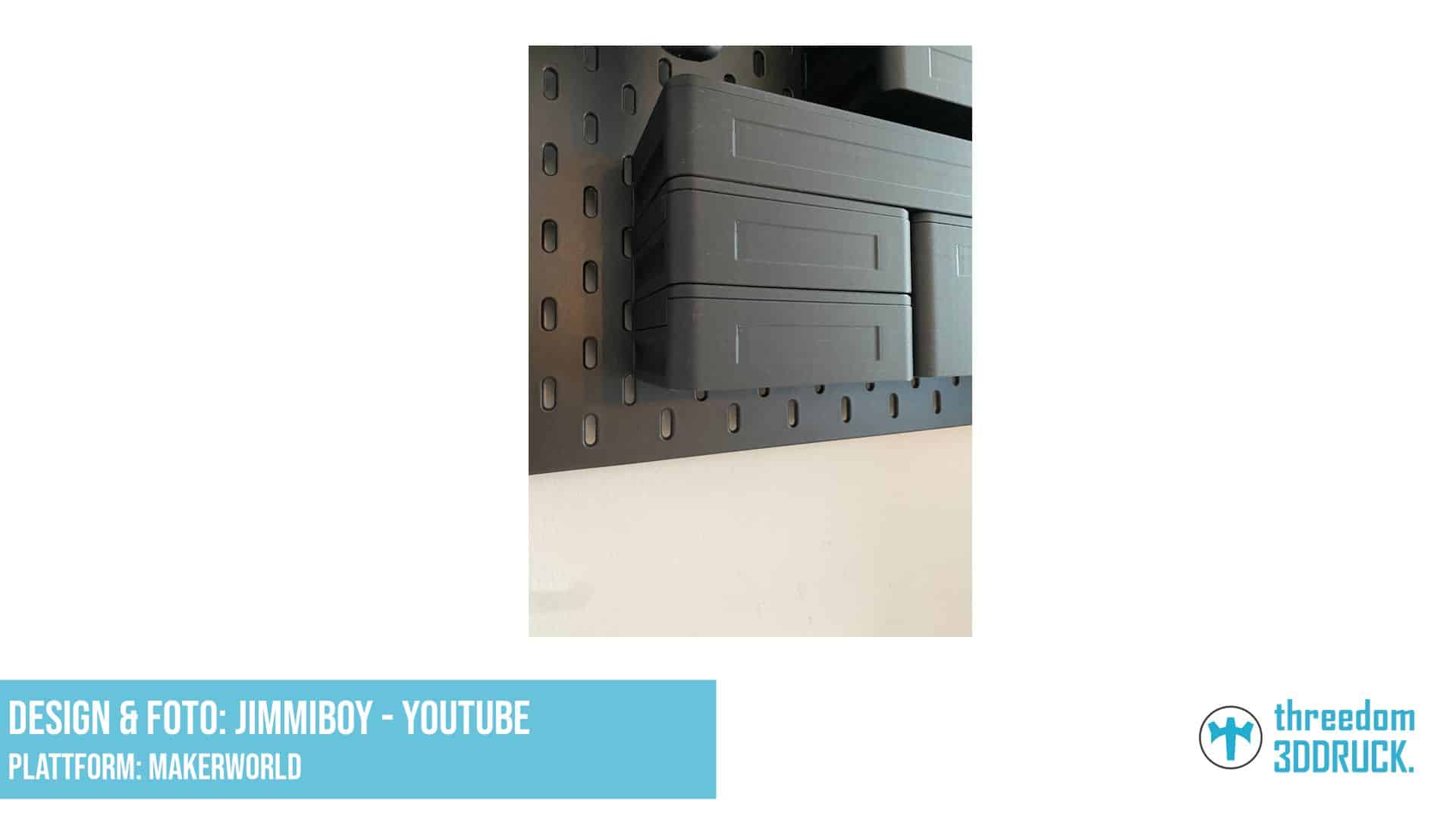 Ikea Skadis Seitliche Stapelbox V2