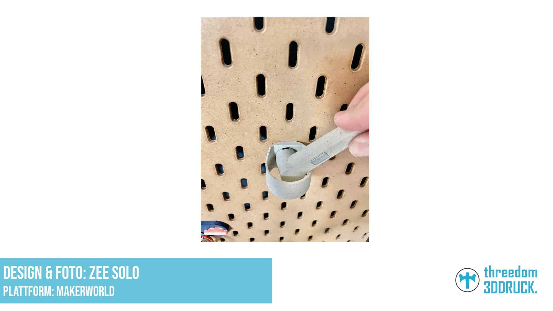 Ikea Skadis T-Clip Werkzeug (V2)