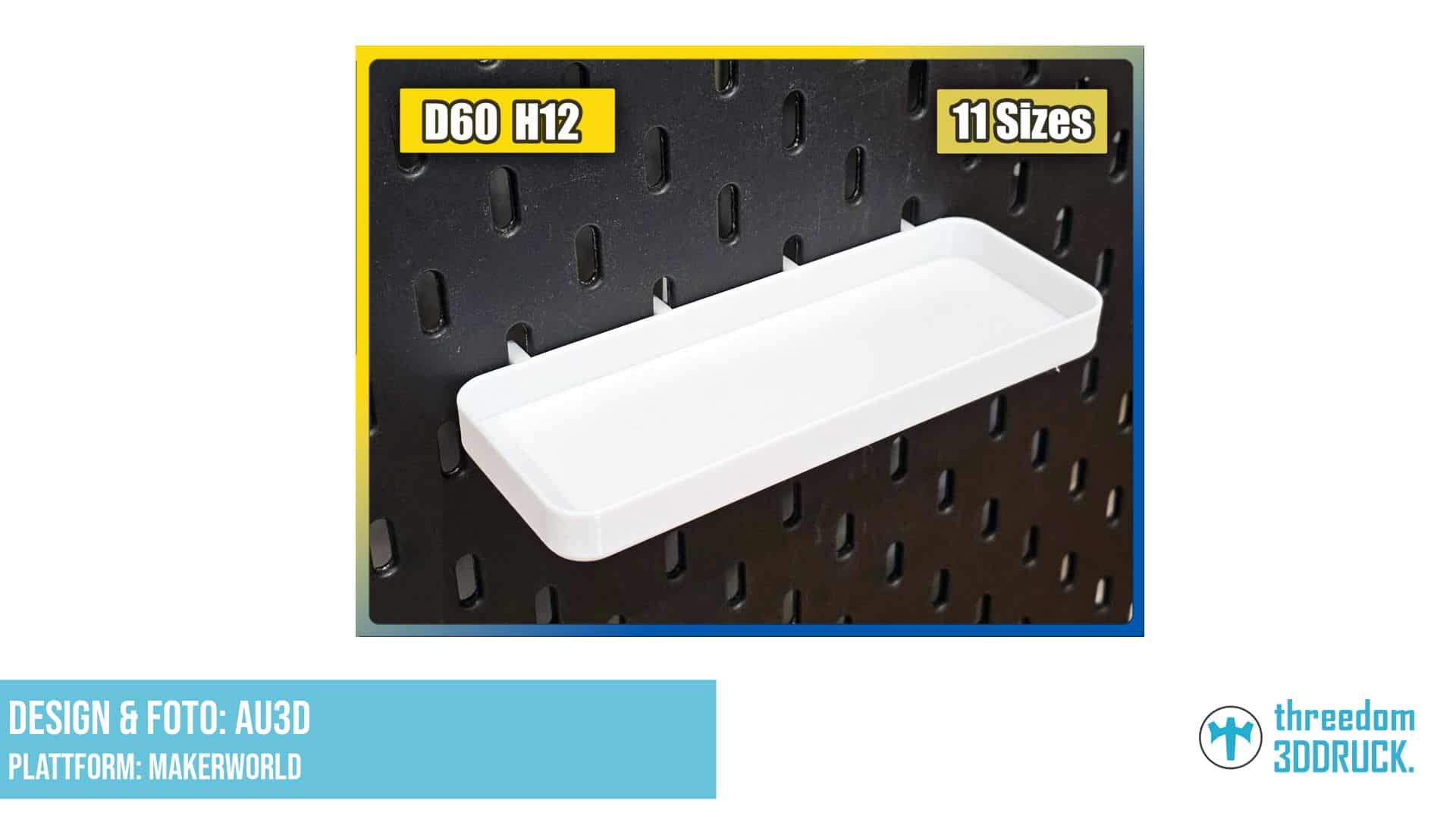 IKEA Skadis Regalablage D60 H12