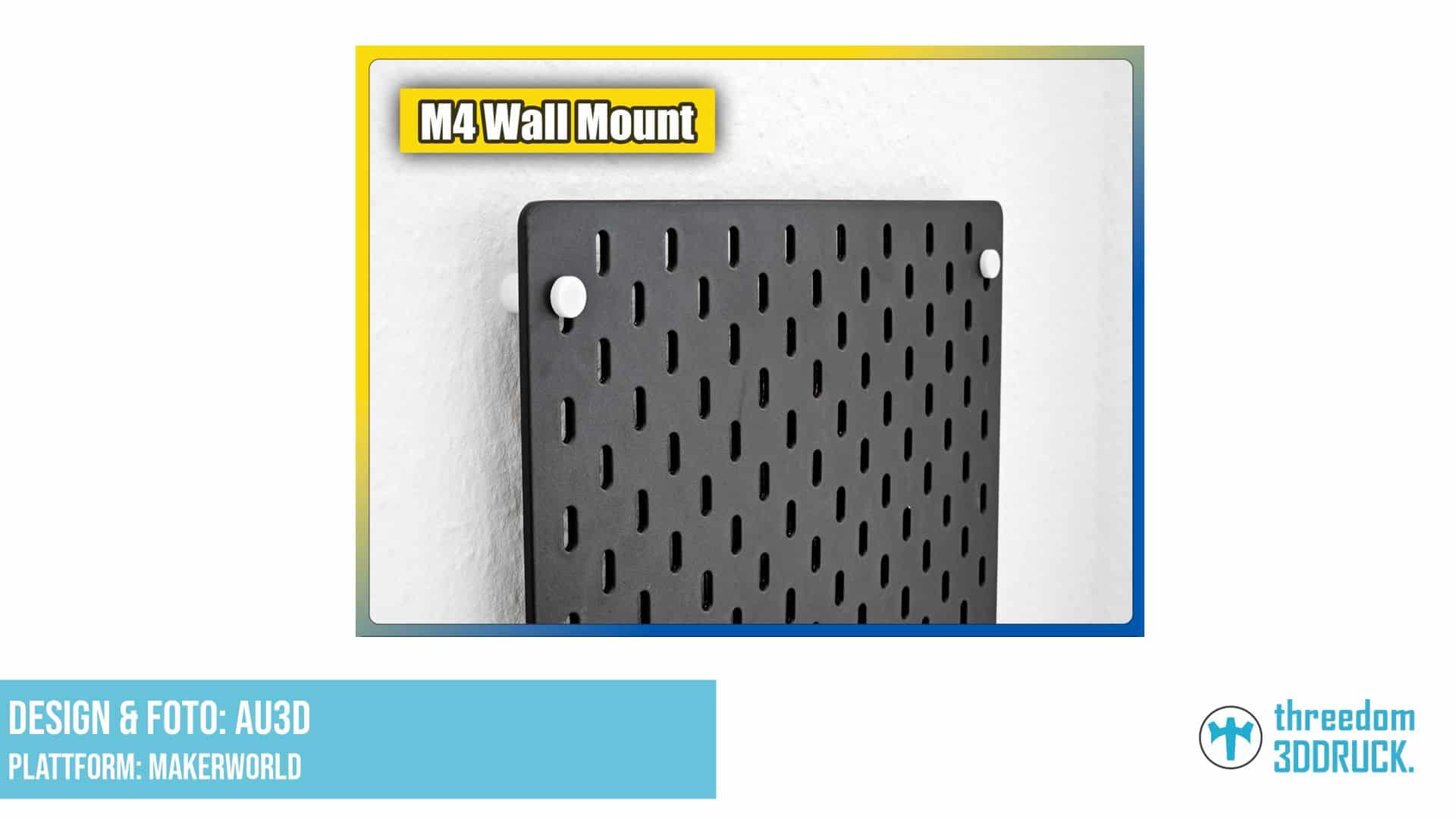 IKEA Skadis Wandhalterung für 20mm und 10mm Abstandhalter