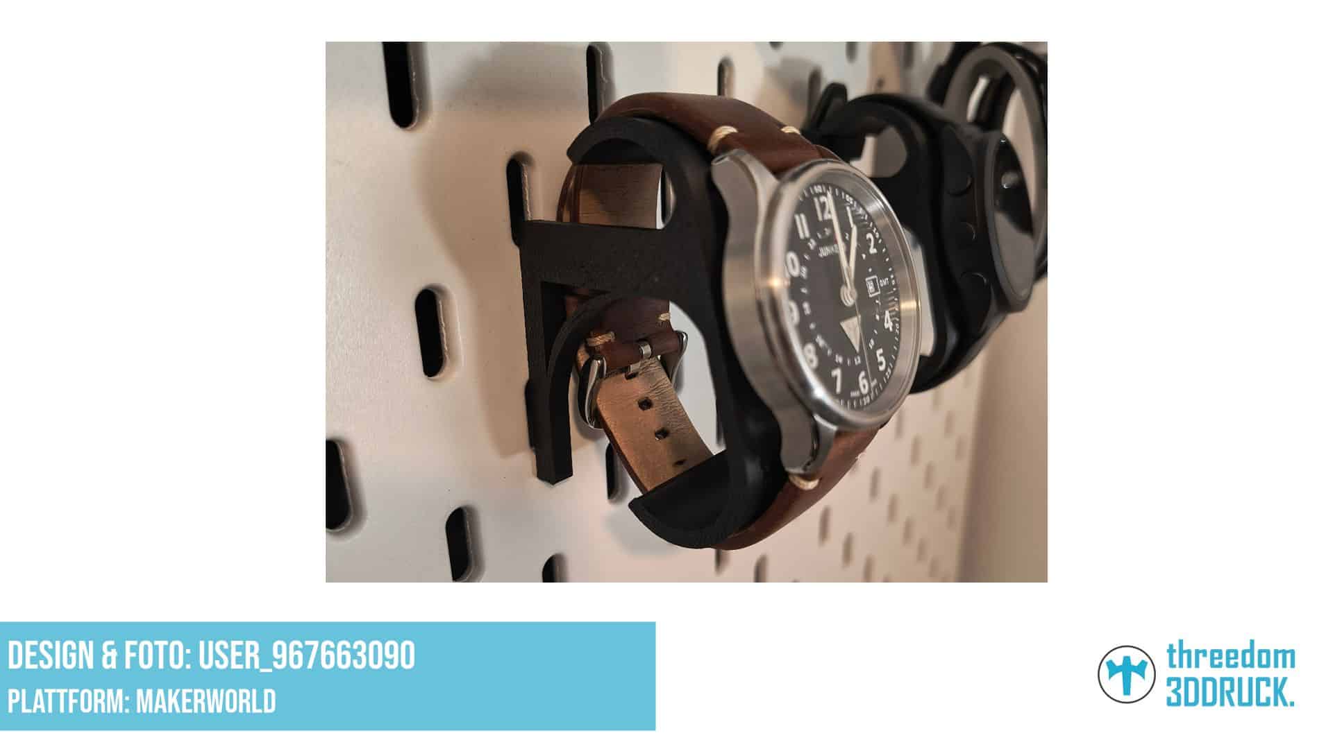 Ikea Skadis Uhrenhalter