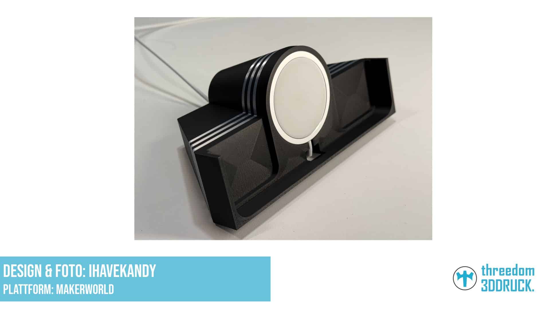 iPhone 16 Pro MagSafe Dock mit Farbstreifen-Option