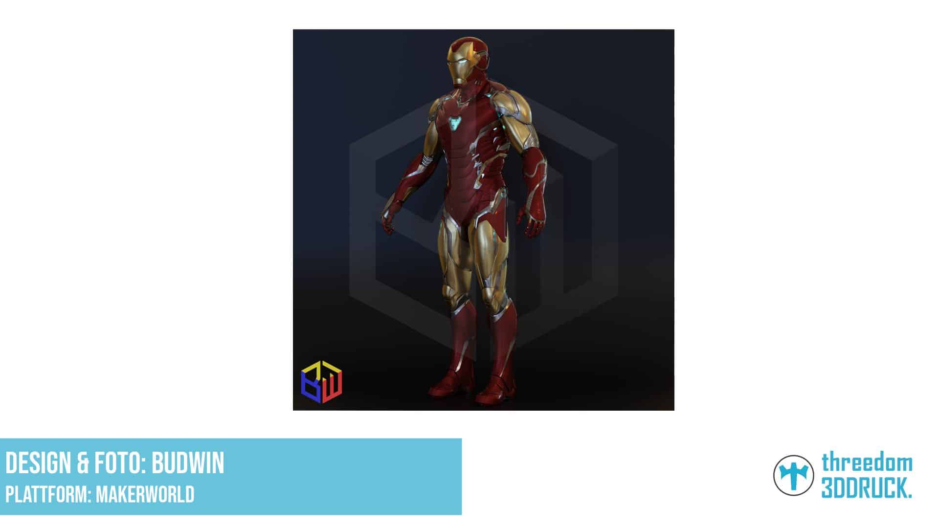 Iron Man Mark 85 Vollständiger Anzug mit Zubehör