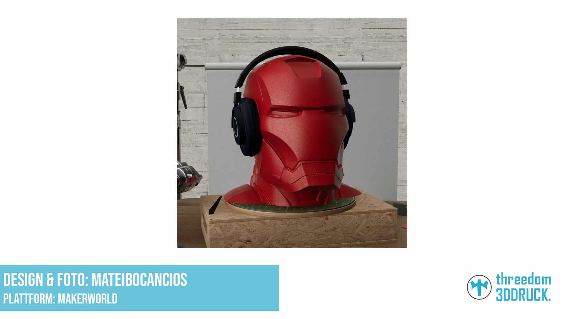 Ironman-Kopfhörerständer