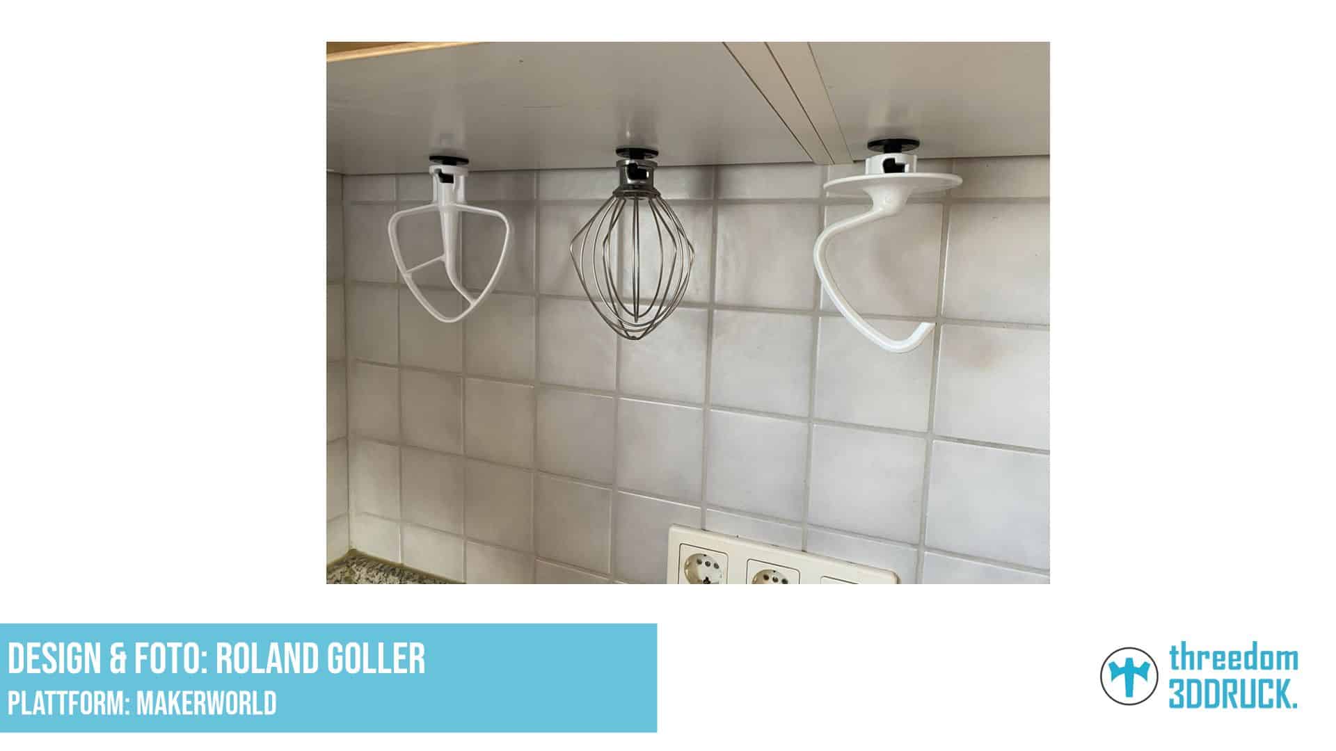 KitchenAid Artisan Zubehörhalter für Knethaken, Schneebesen etc.