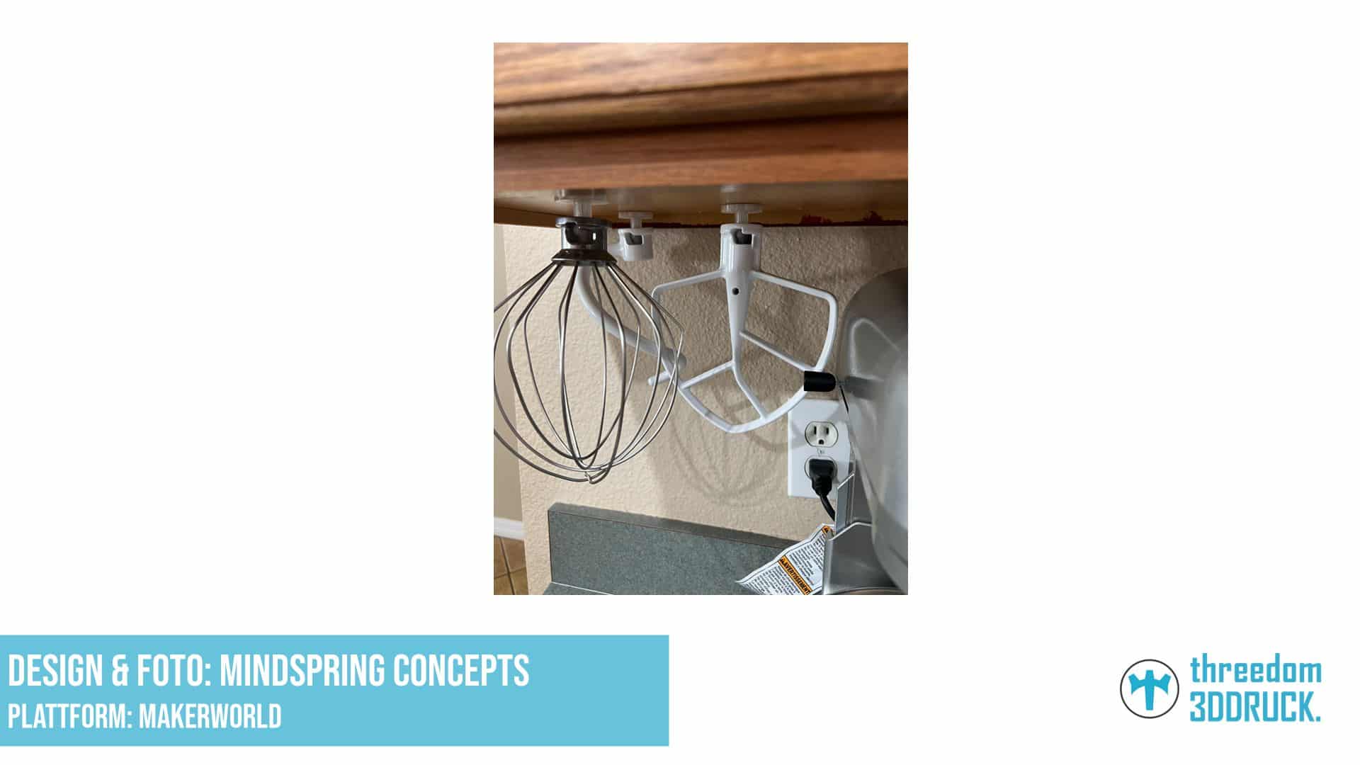 KitchenAid Mixer-Aufsatzhalter