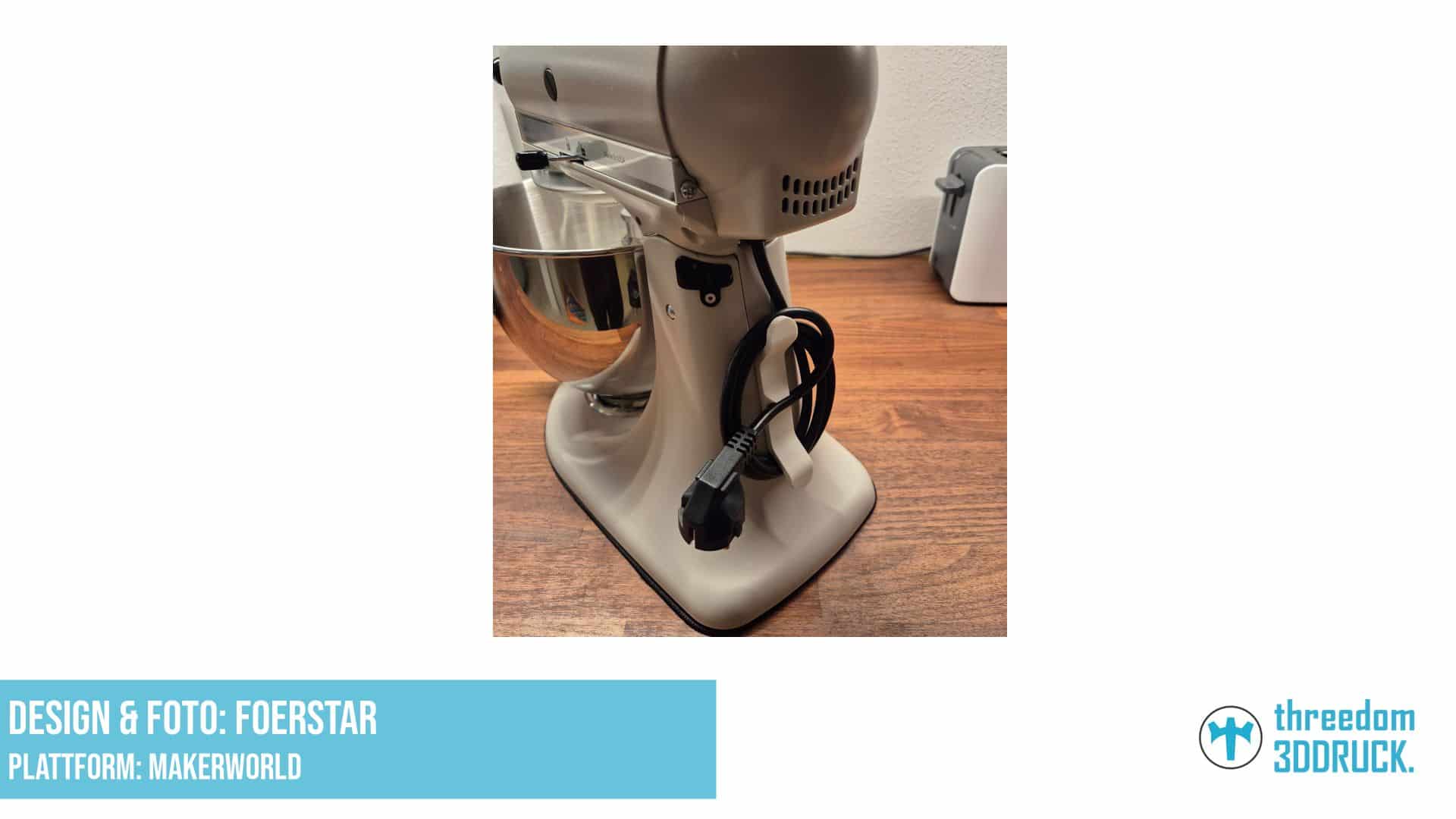 KitchenAid EU Kabelhalter 7mm für Artisan