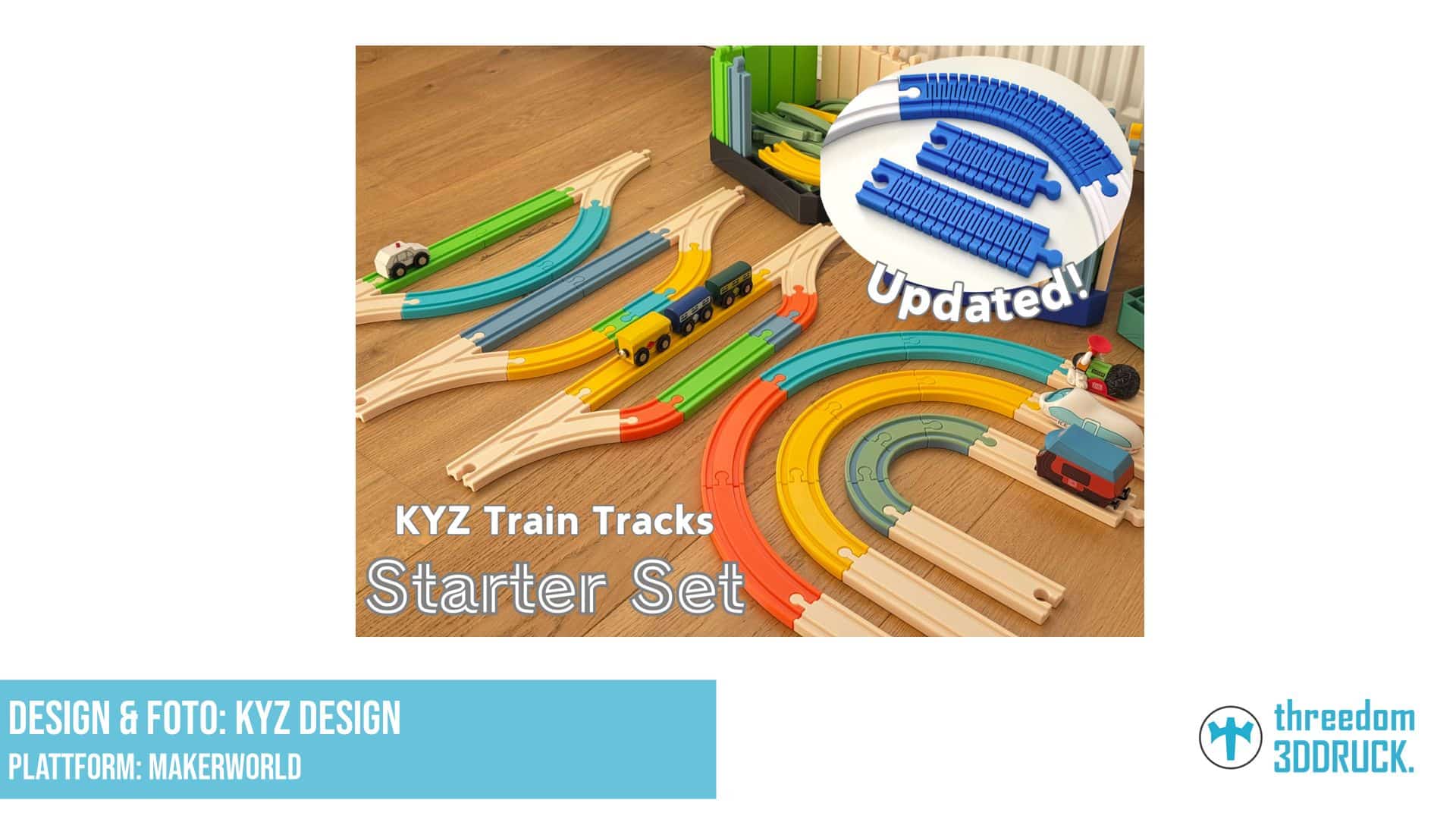 KYZ Starter Set für Holzschienenzüge