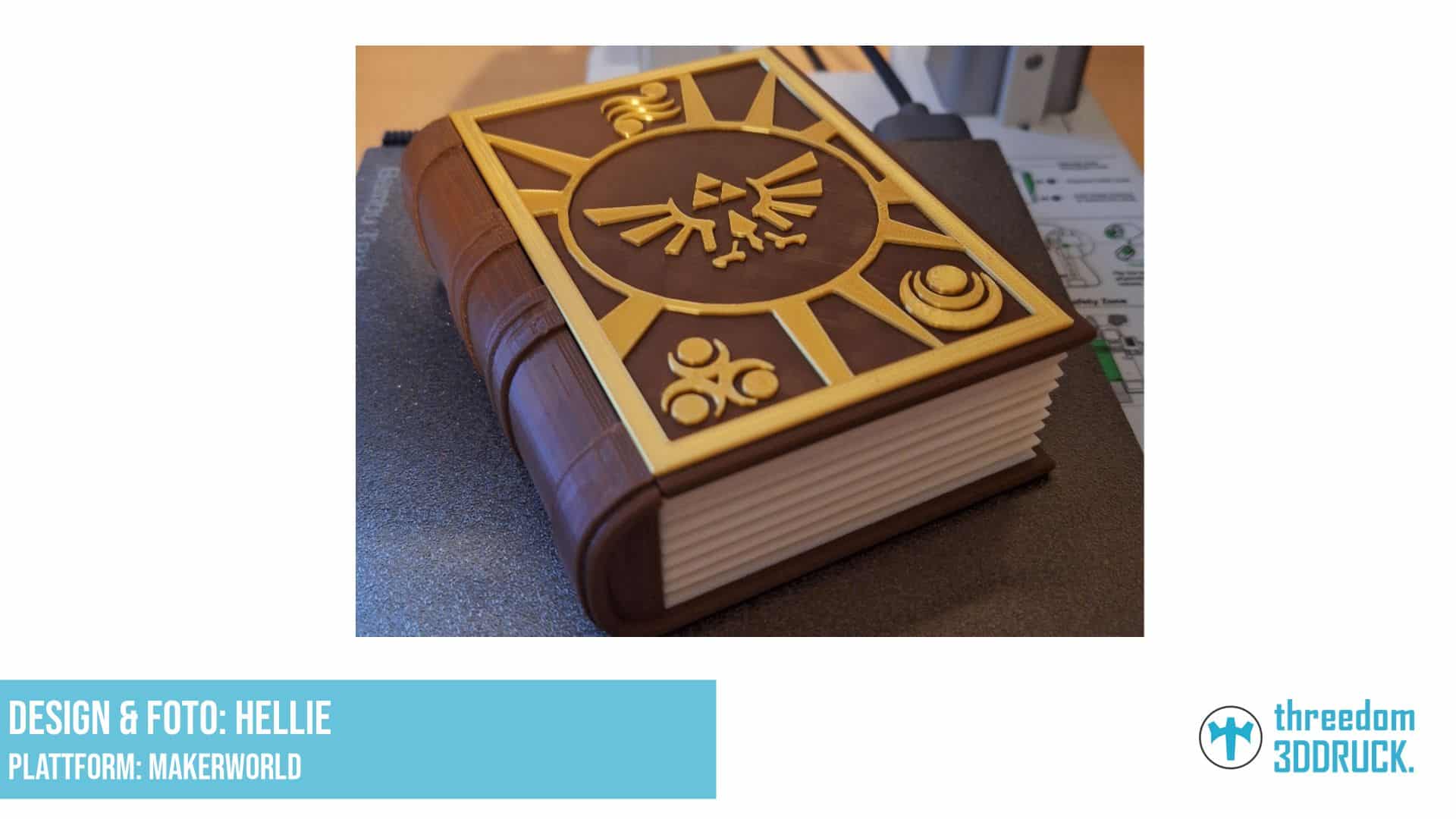 Legend of Zelda Buchbox mit Sheikah-Deckel