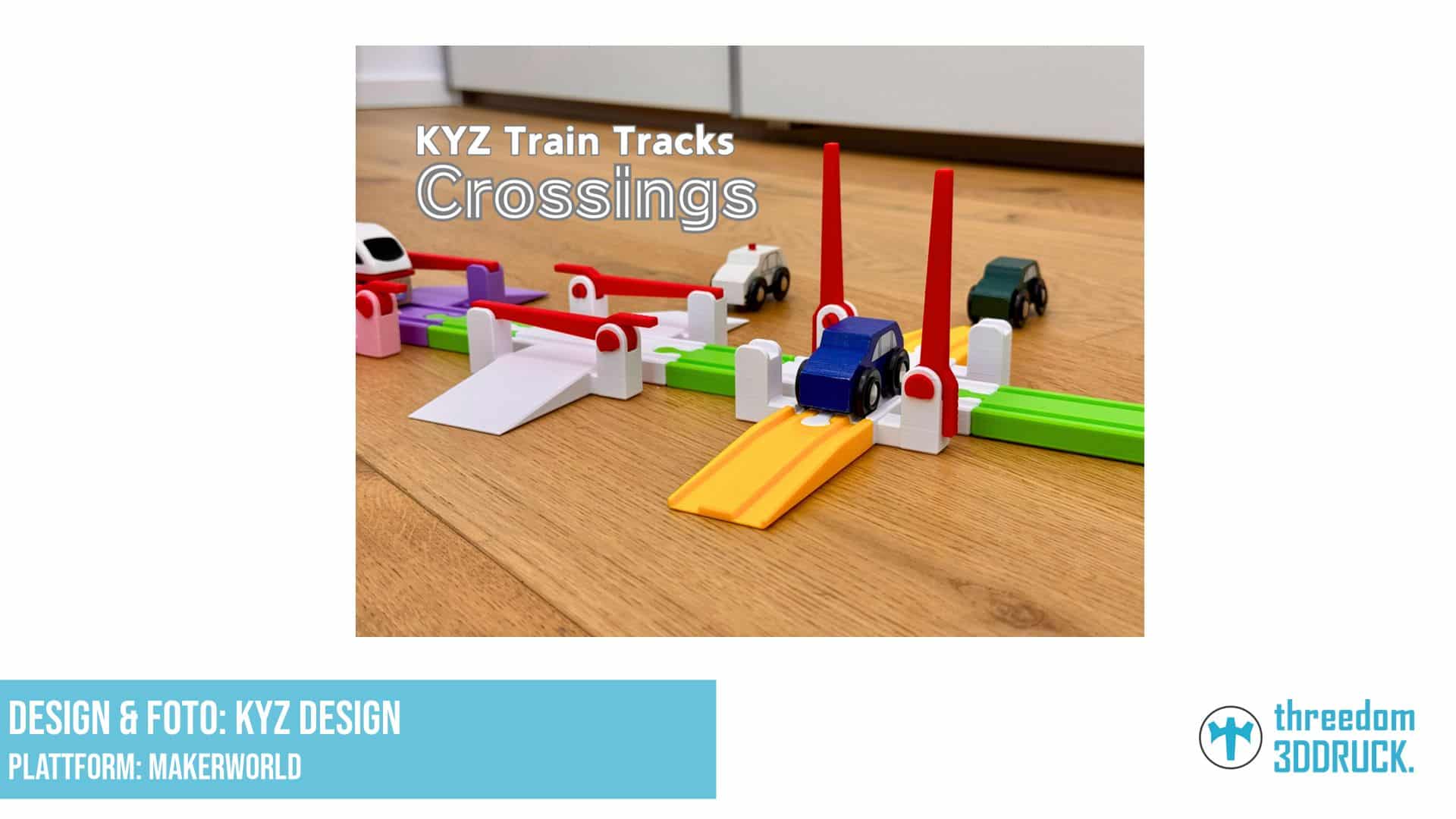 Bahnübergang für KYZ-Zugstrecken