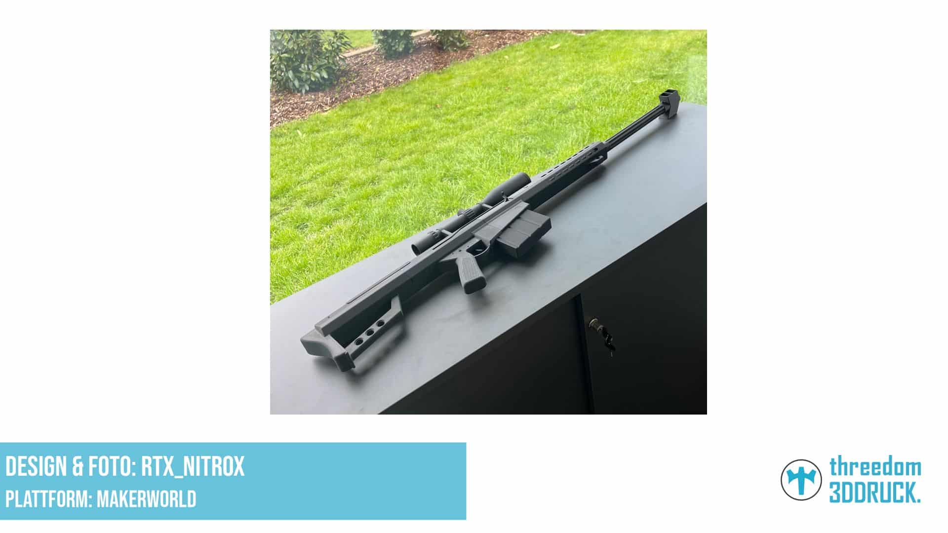 M107 Barrett Scharfschützengewehr Replik