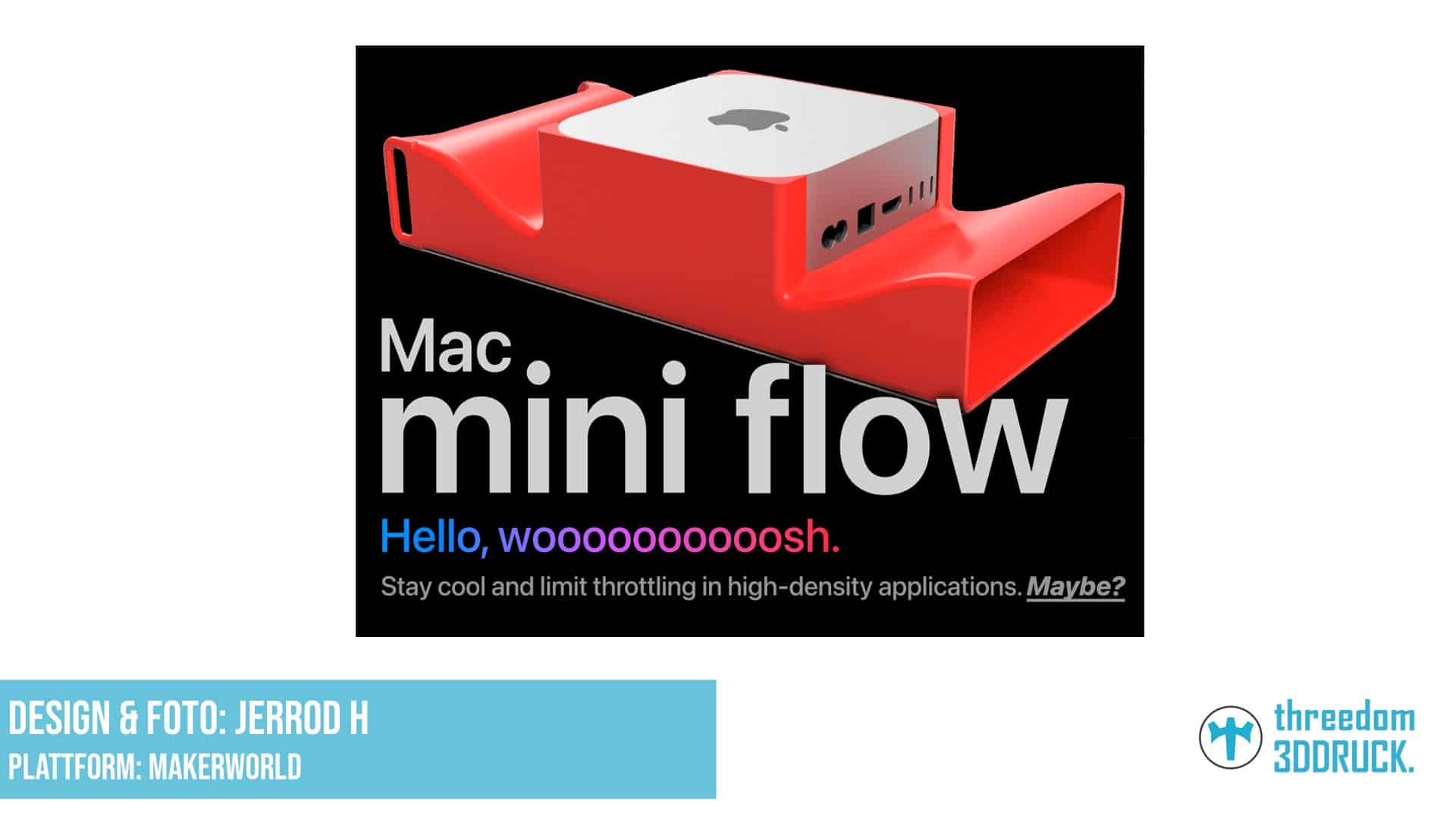 M4 Mac Mini Rack-Kühlkanal