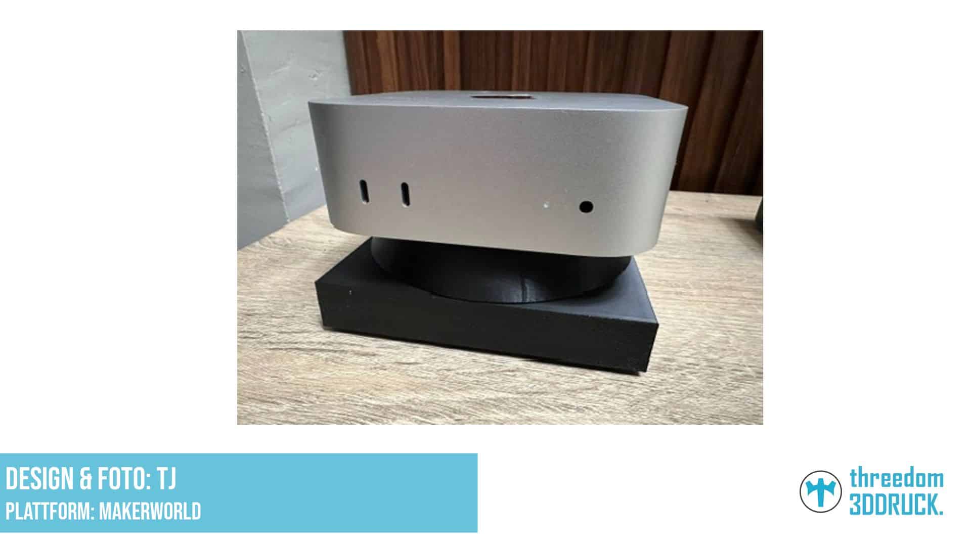 Mac Mini M4/M4 Pro Stand mit SSD-Slot