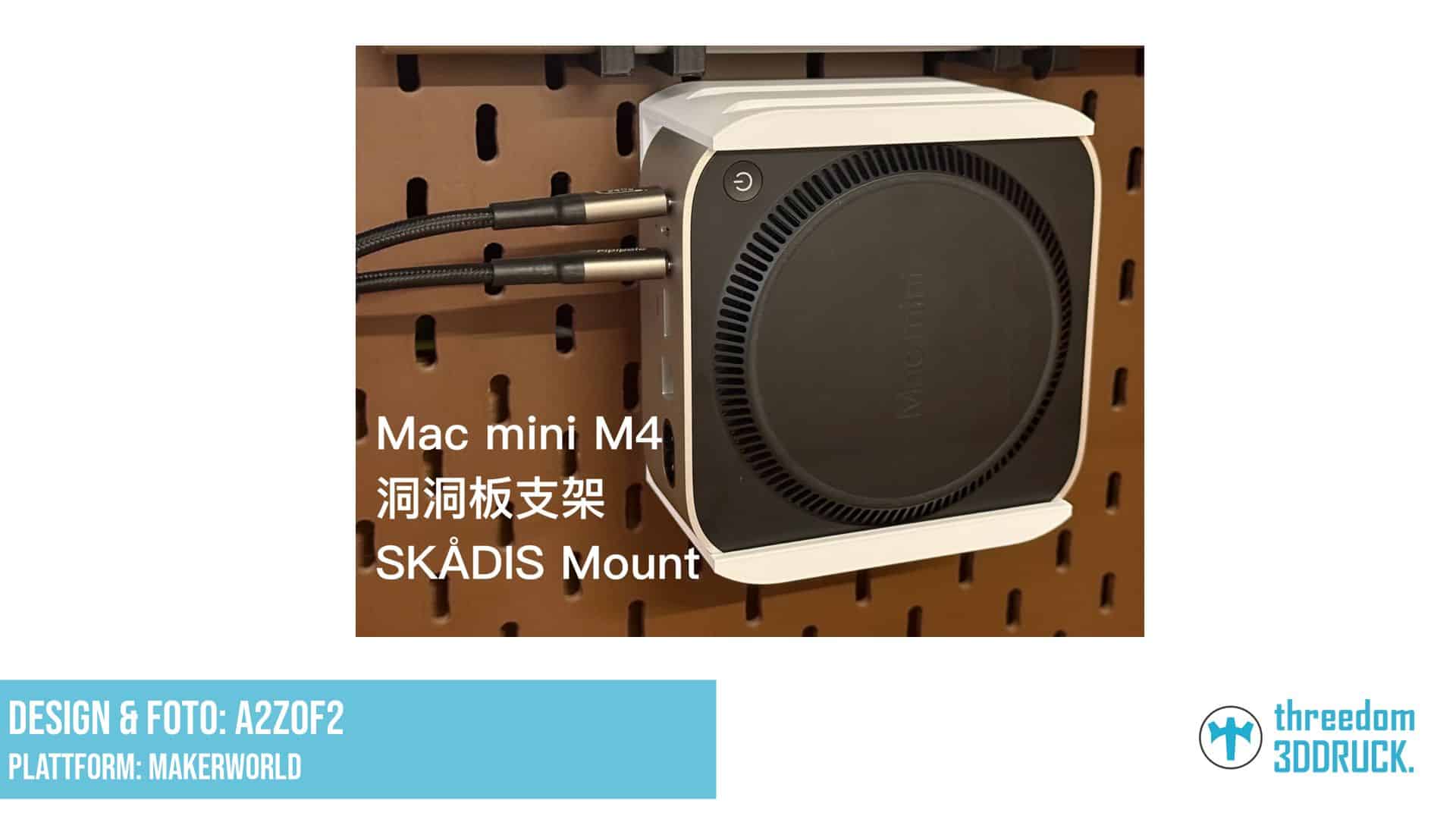 Mac mini M4 Skådis Halterung