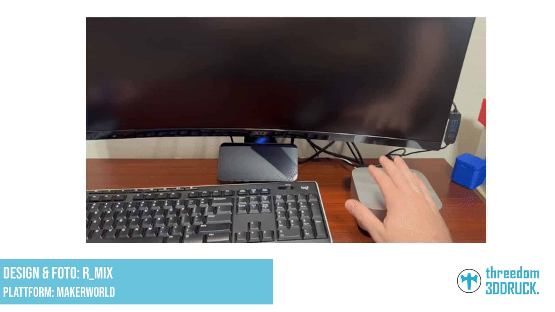 Mac Mini M4 Einschaltknopf-Ständer