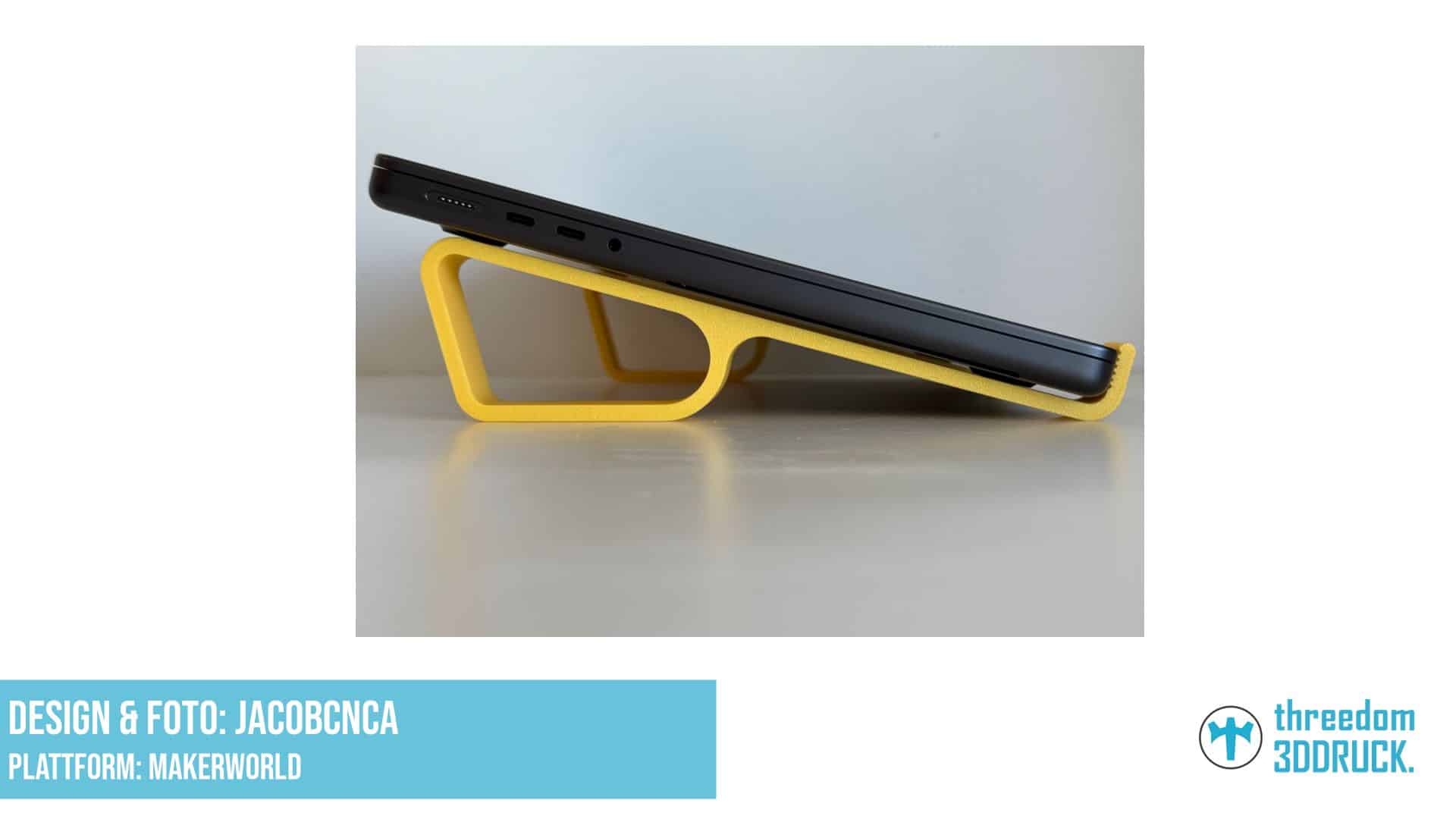 Einfacher Laptopständer für MacBook Pro 14 Zoll – 15 Grad Neigung