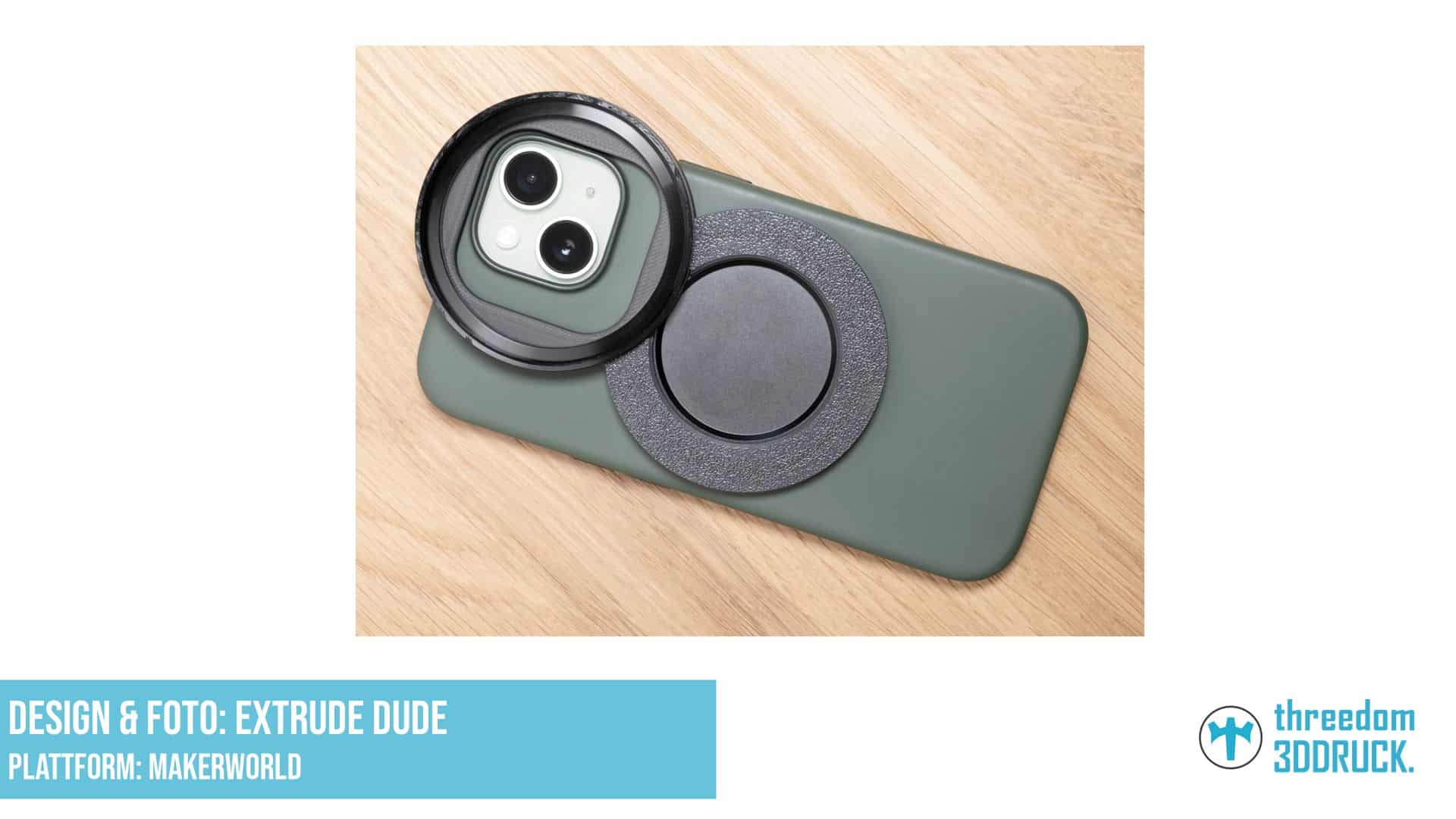 MagSafe iPhone Filterhalter 58 mm