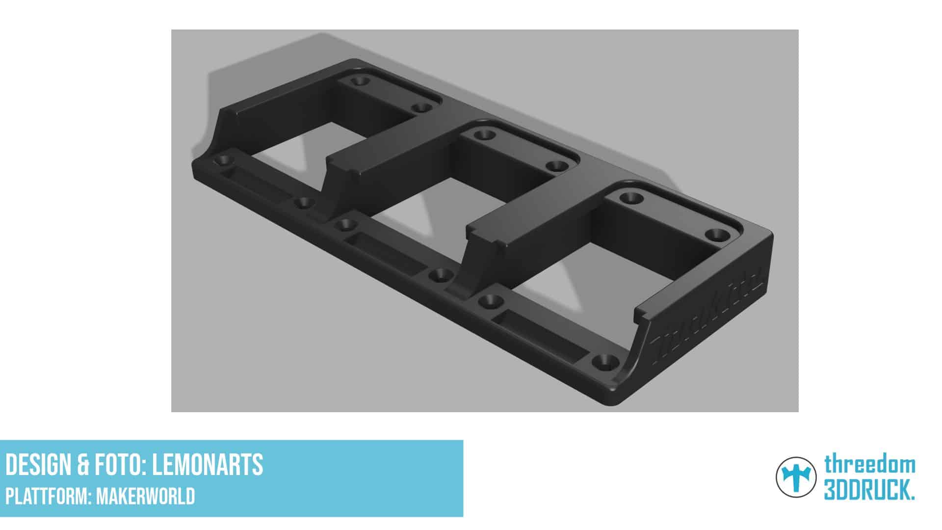 Makita 18V Wandhalterung für 3 Akkus