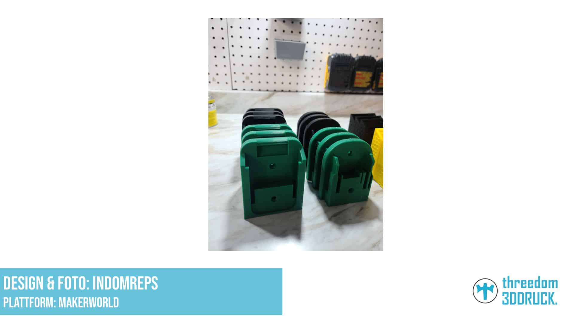 Makita 18V Werkzeug- und Akku-Halterung