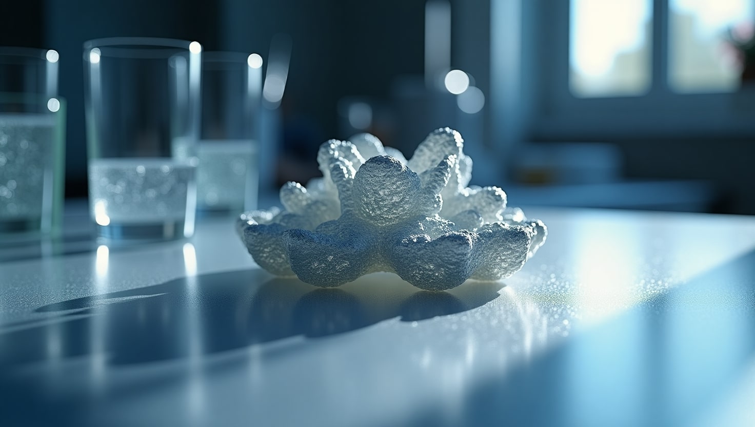 Revolutionärer 3D-Druck mit Hydrogel-Vorlage