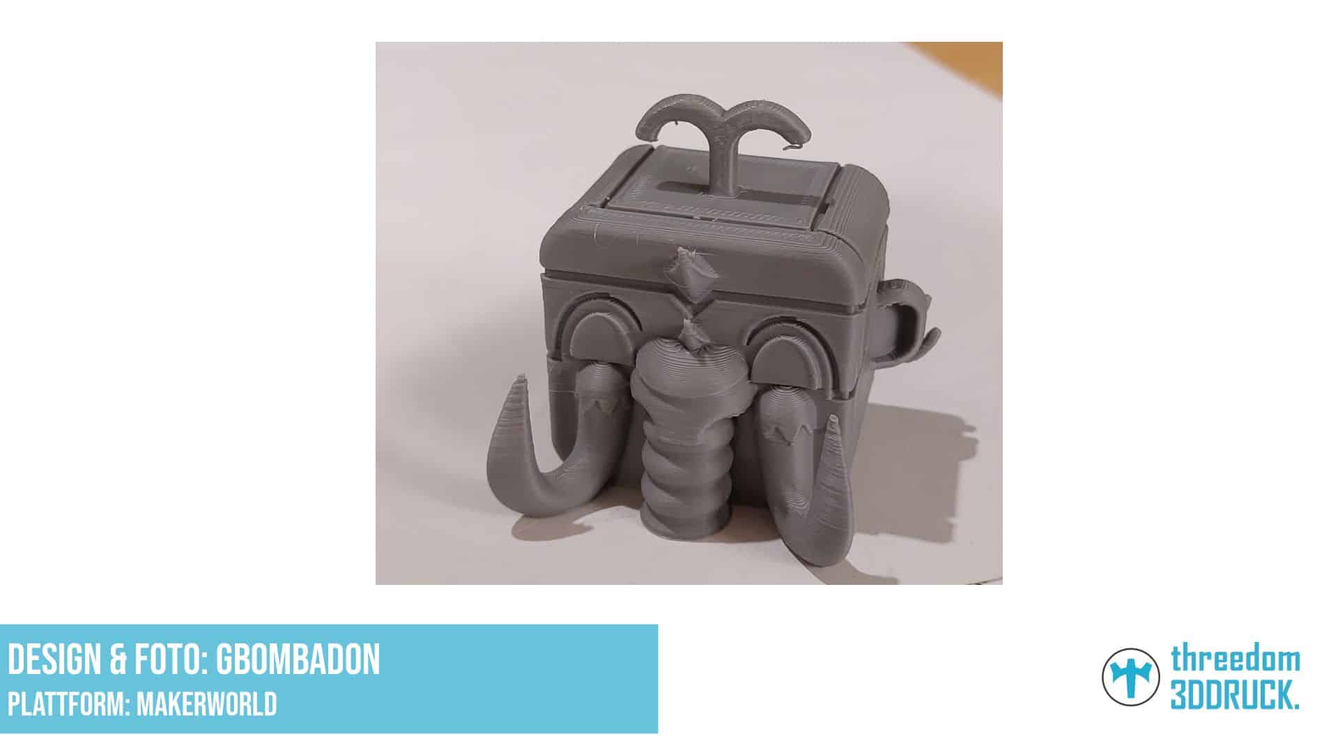 Mammut-Frucht-Modell für Roblox Blox Fruits