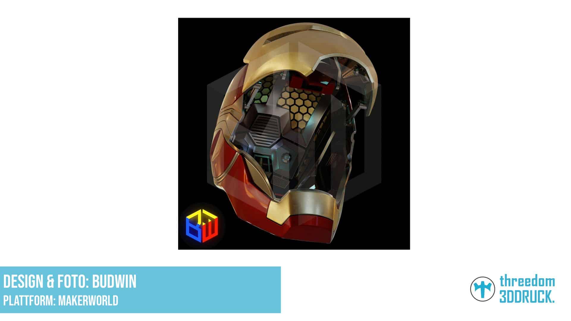 Mark 85 Helm mit Innen-Detailing und Motorisierung