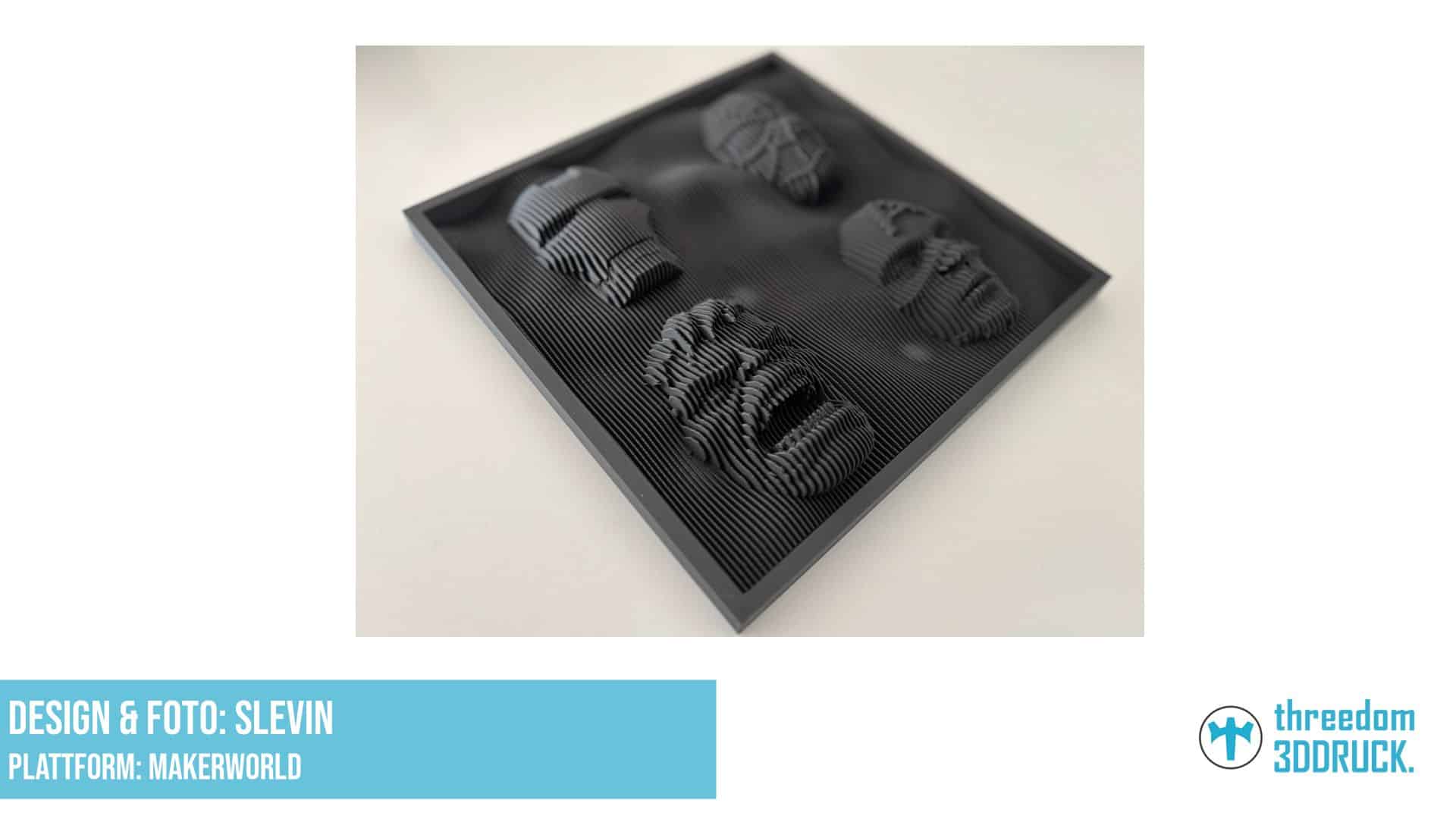 Marvel Black Wave Edition 3D-Skulptur