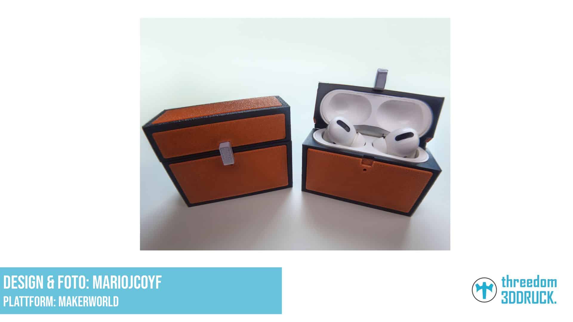 Minecraft Doppelkisten-AirPods-Pro-Hülle