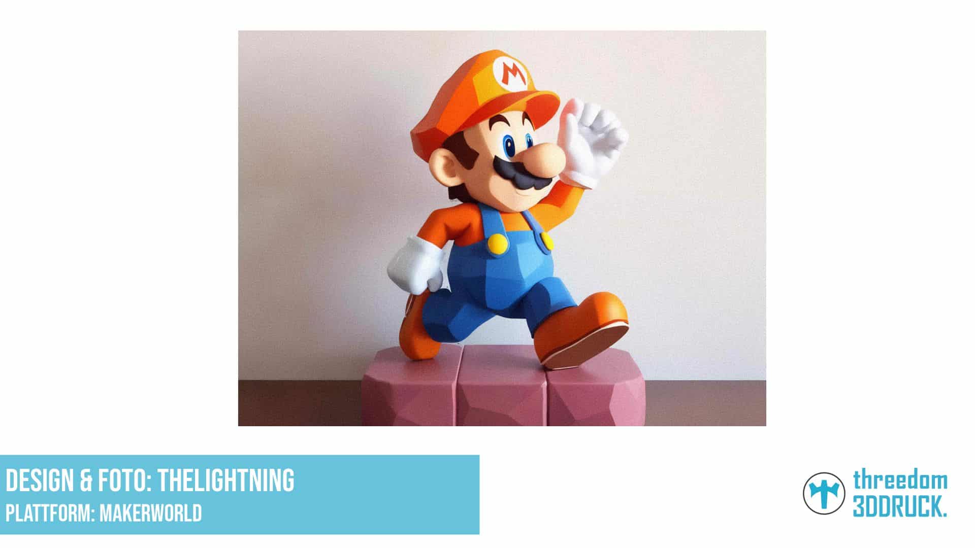 Mini-Mario-Bemalmodell