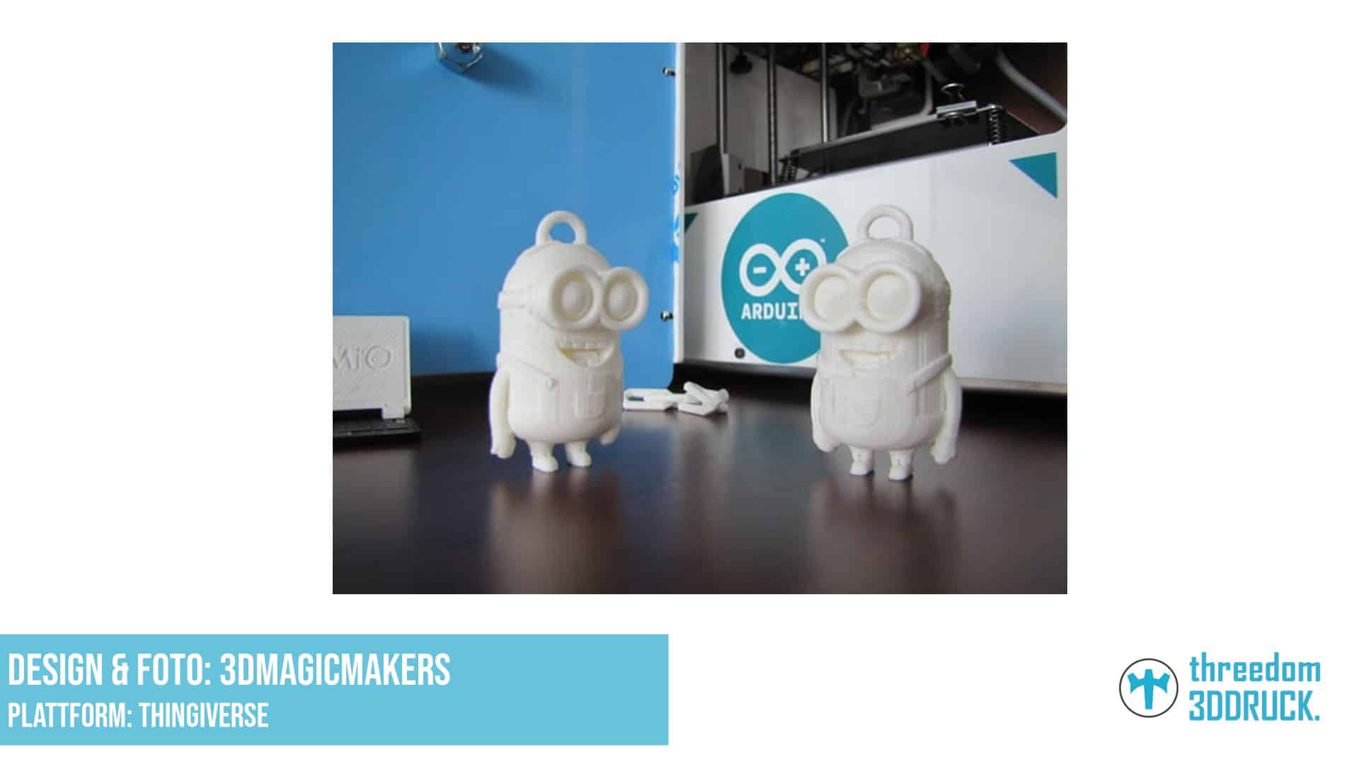 Schlüsselanhänger Minion Dave