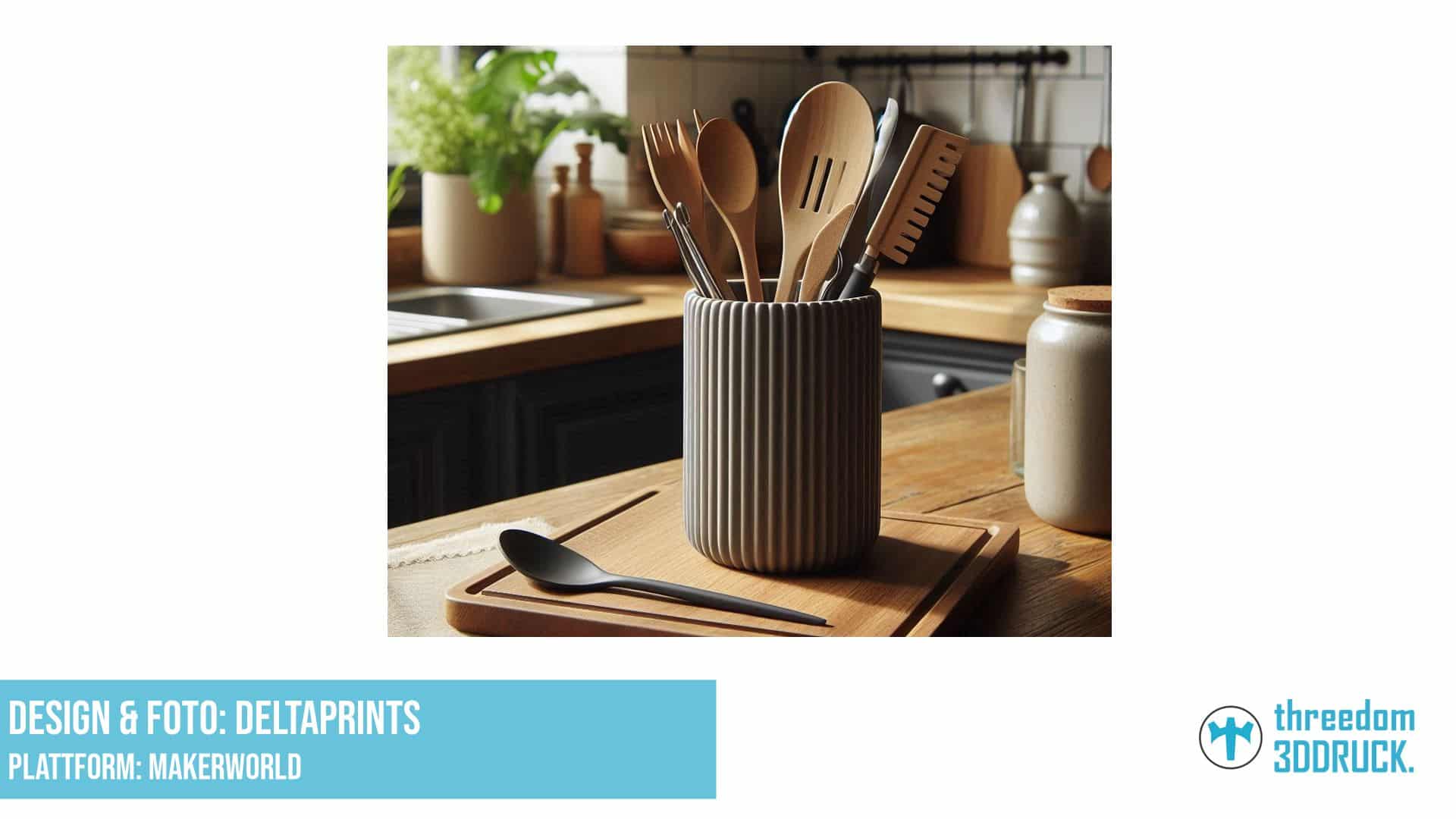 Rippel-Küchenutensilienhalter